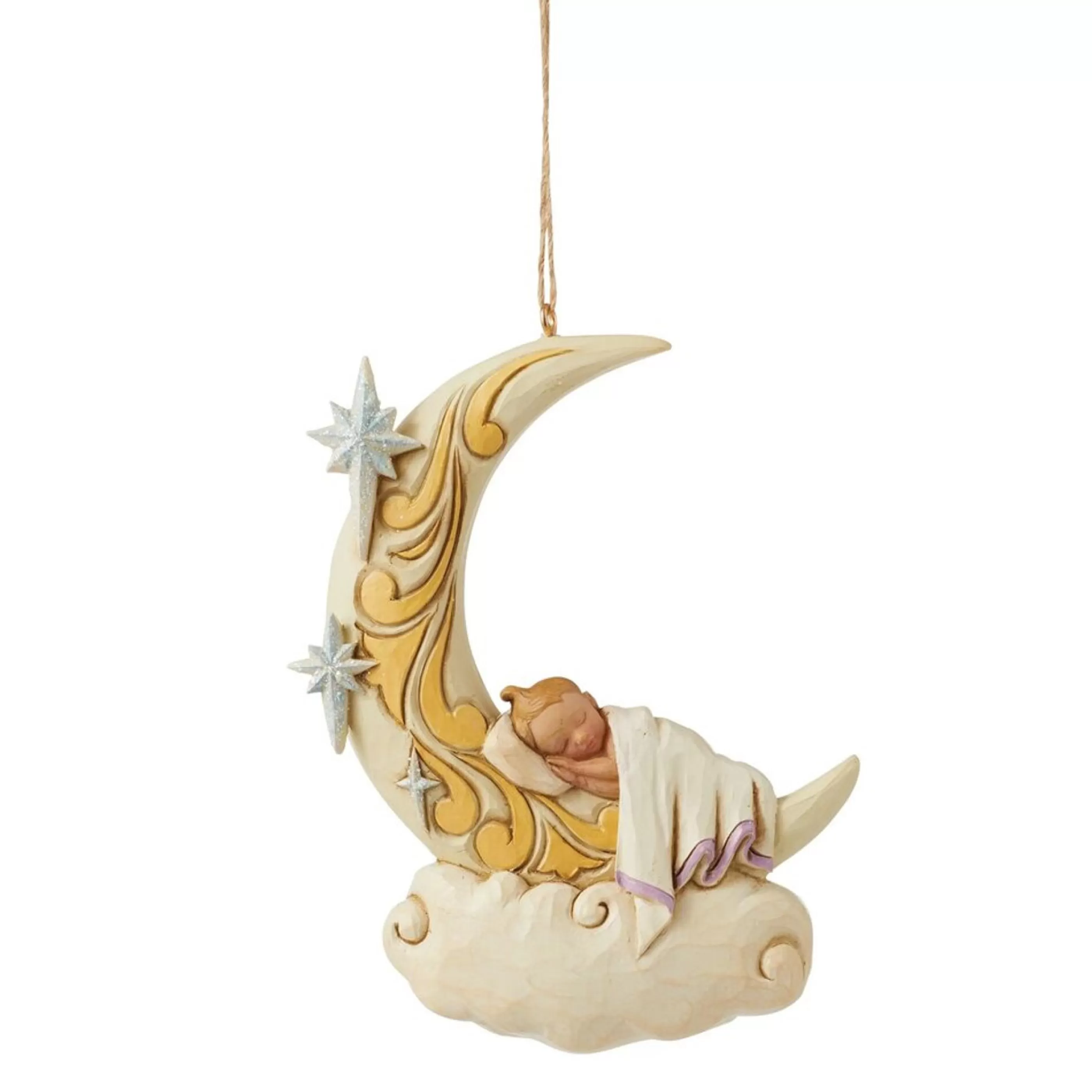 Jim Shore Hanging Christmas Ornaments | Baby's First Christmas Ornament - 10.5Cm