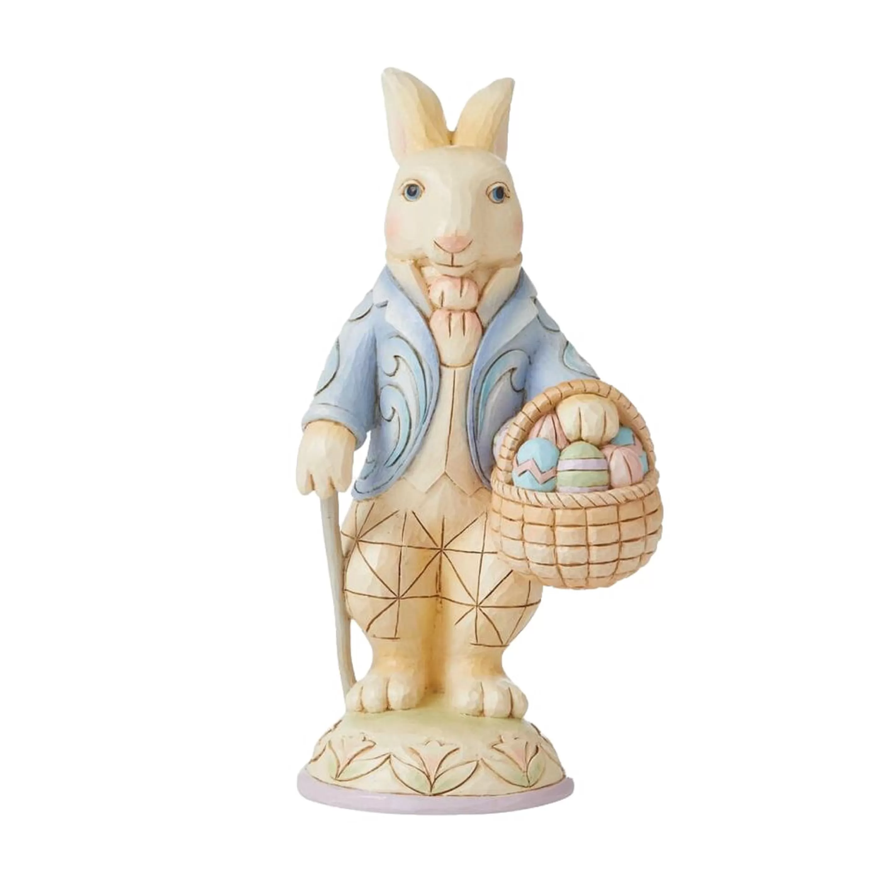 Jim Shore Table Top Decorations | Bunny With Basket