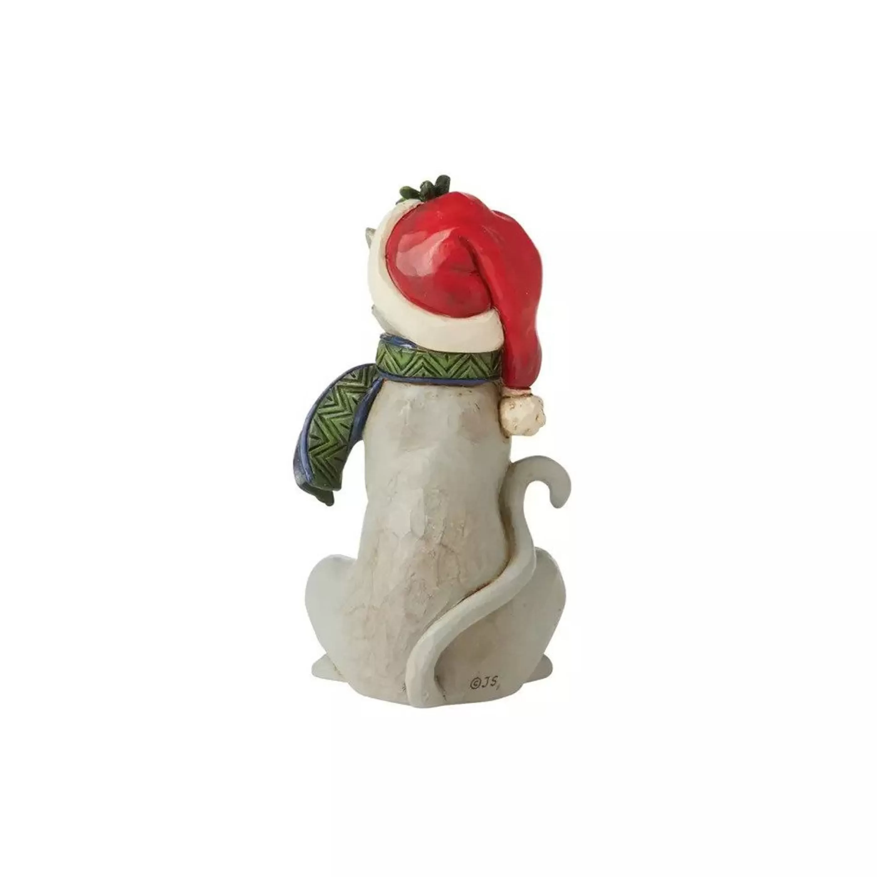 Jim Shore Table Top Decorations | Christmas Cat - 9.5Cm