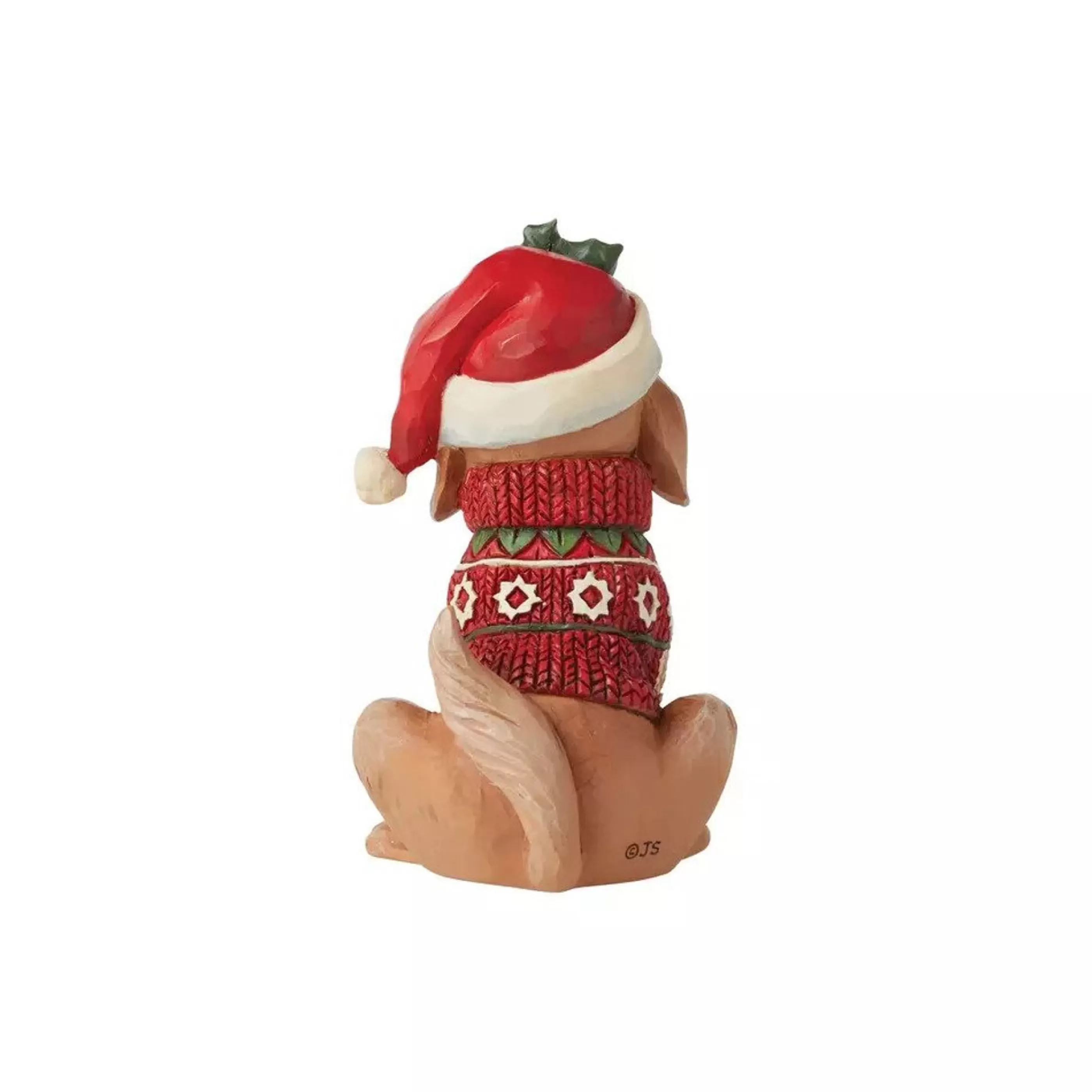 Jim Shore Table Top Decorations | Christmas Dog - 9Cm