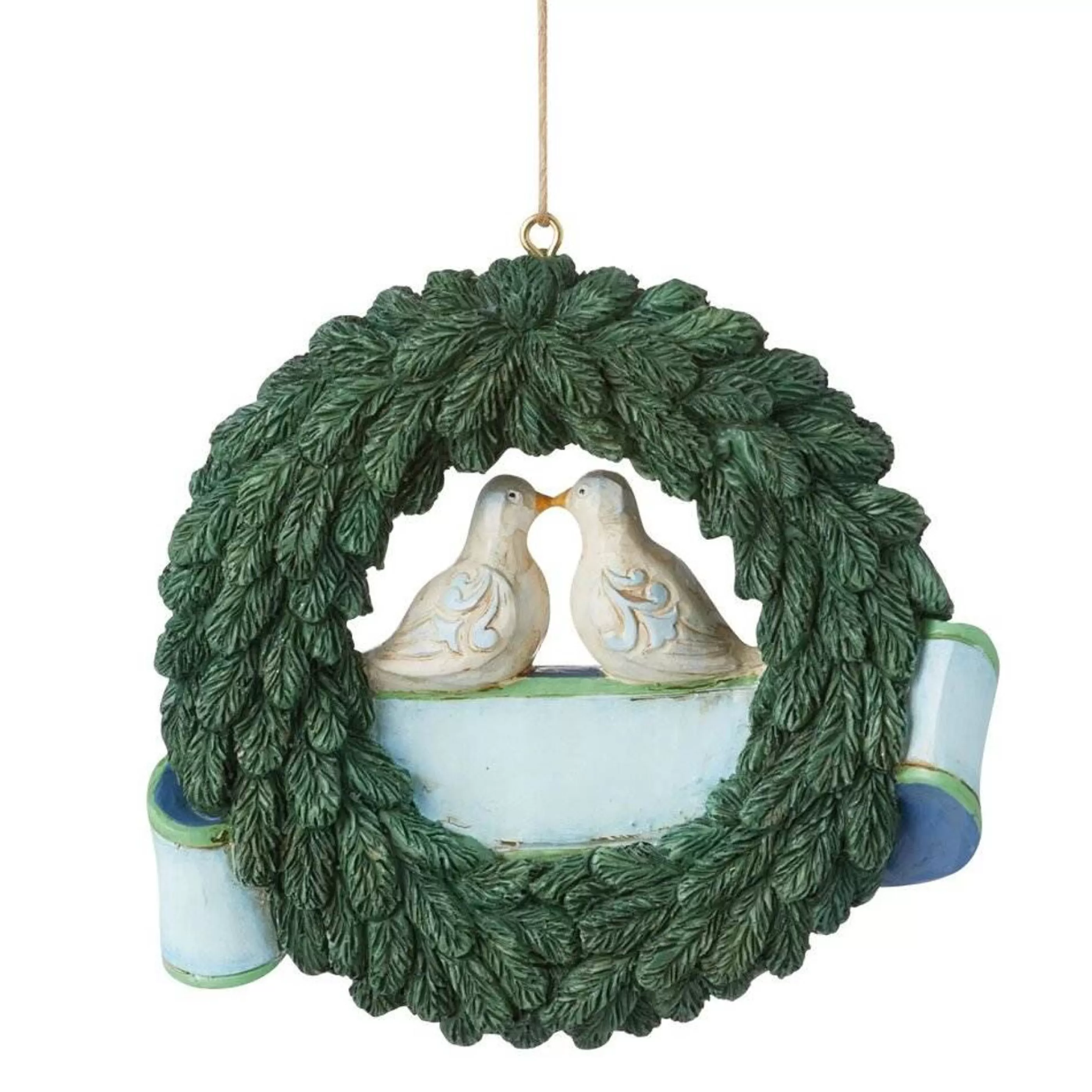 Jim Shore Hanging Christmas Ornaments | Christmas Together Ornament - 9.5Cm