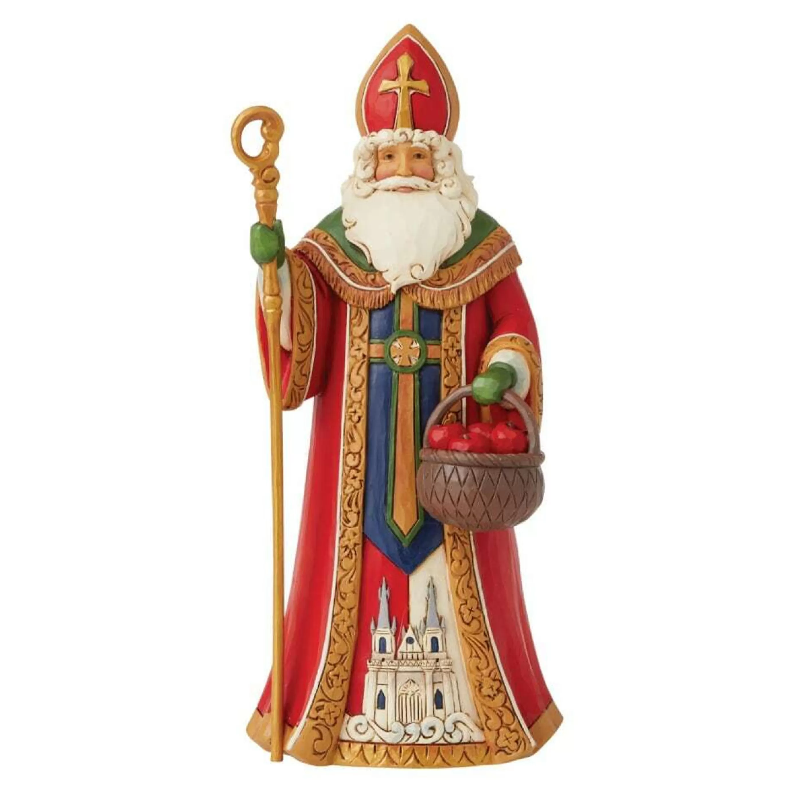 Jim Shore Table Top Decorations | Czech Santa - 19Cm