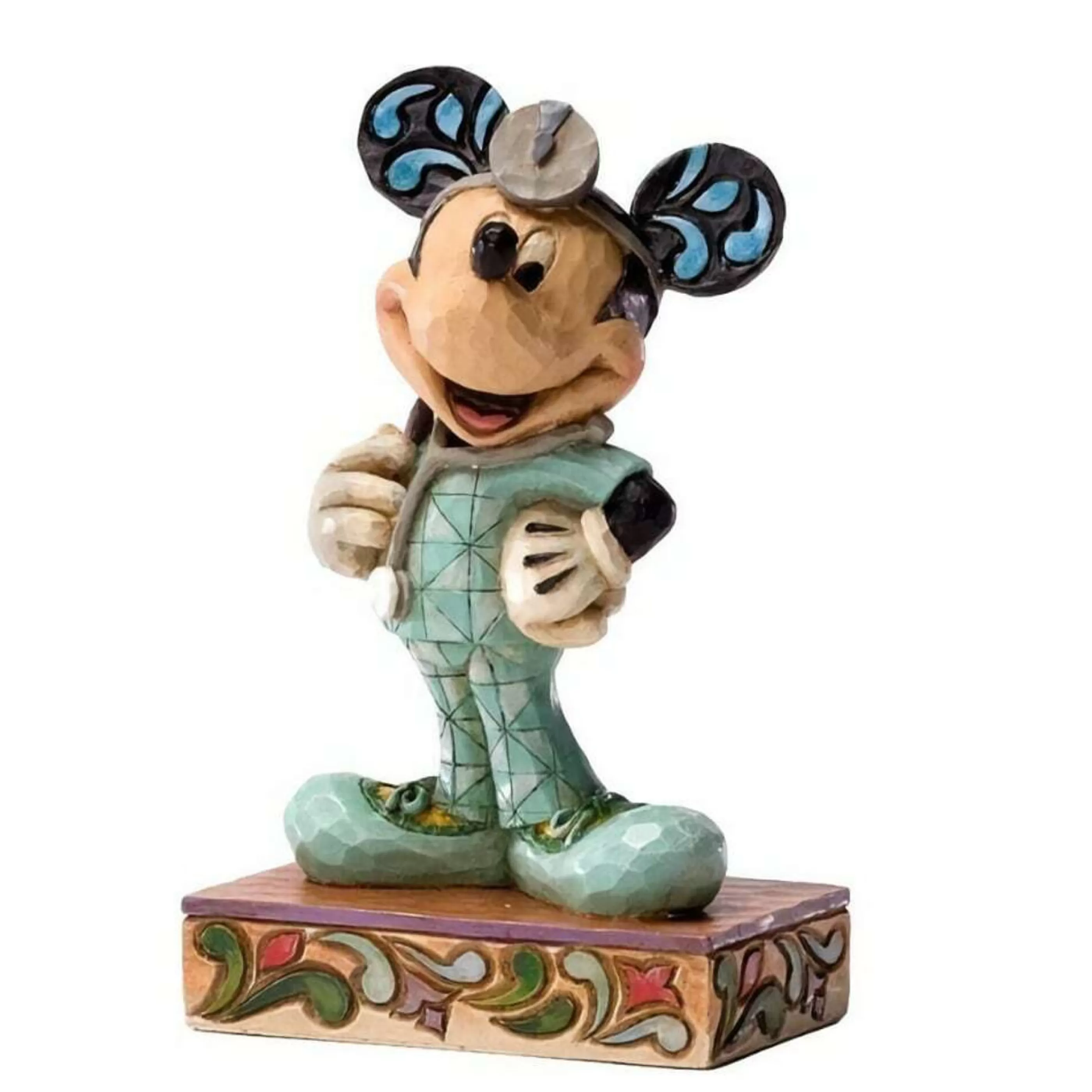 Disney Christmas Decorations Table Top Decorations | Jim Shore Doctor Mickey Mouse - 11Cm