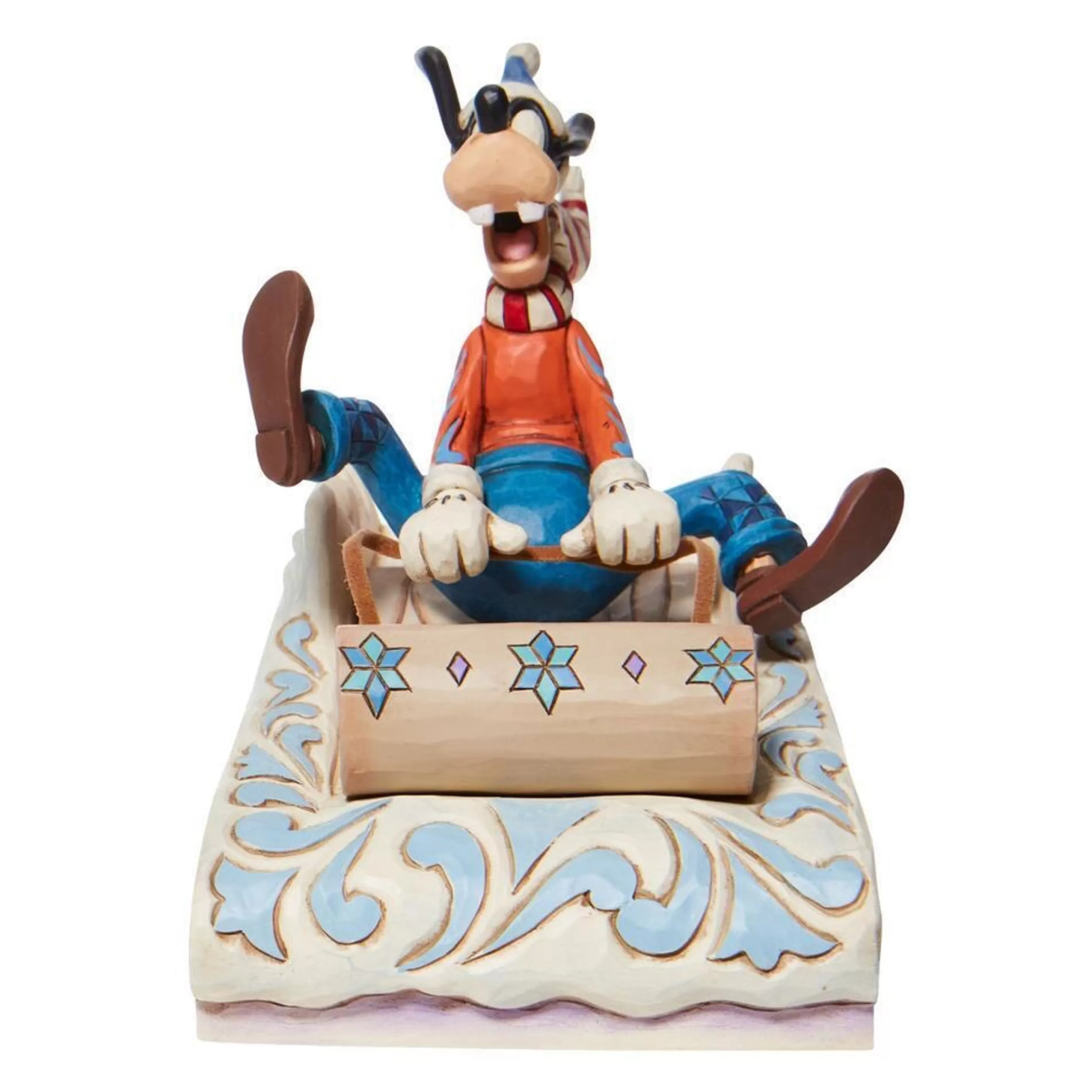 * Table Top Decorations | Jim Shore Goofy Sledding - 14Cm