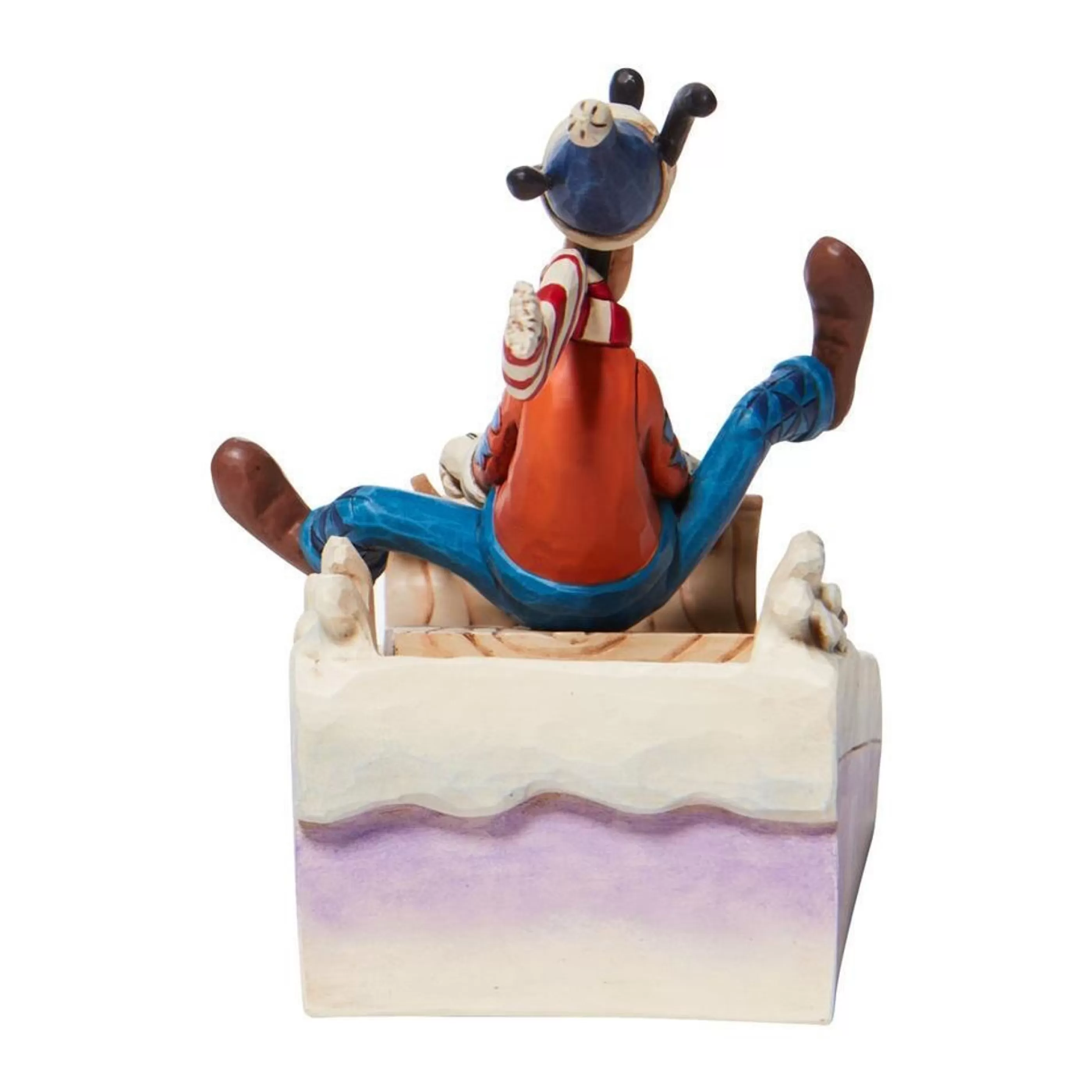 * Table Top Decorations | Jim Shore Goofy Sledding - 14Cm