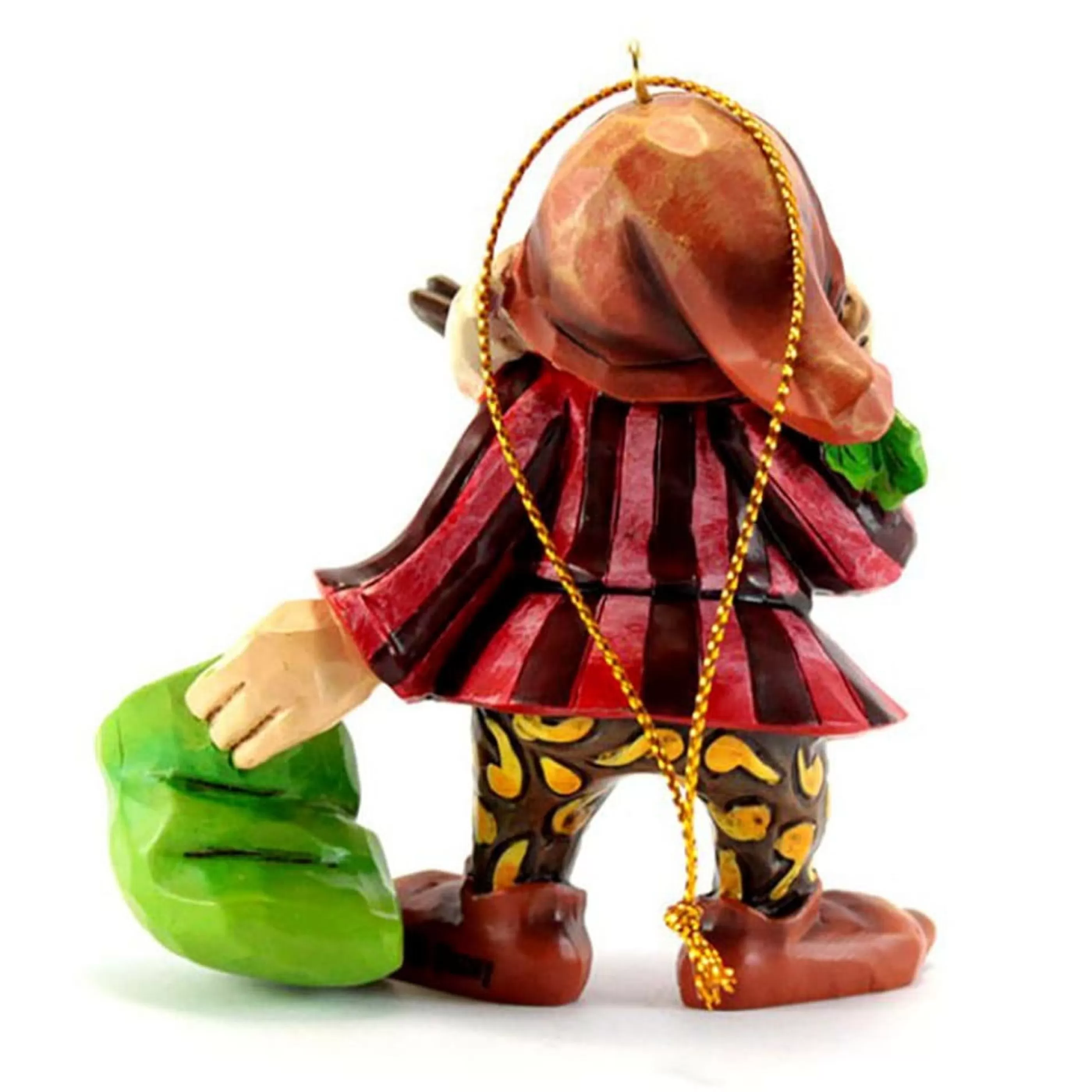 Jim Shore Hanging Christmas Ornaments | "Grumpy" Dwarf Ornament - 7Cm