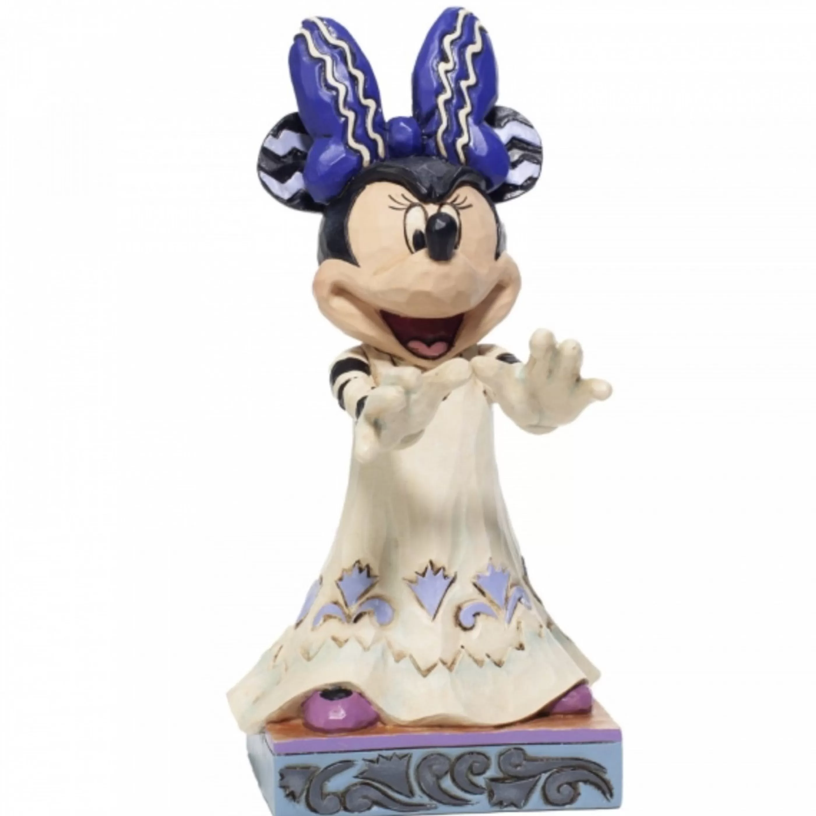 Disney Christmas Decorations Table Top Decorations | Jim Shore Halloween Minnie - 13Cm