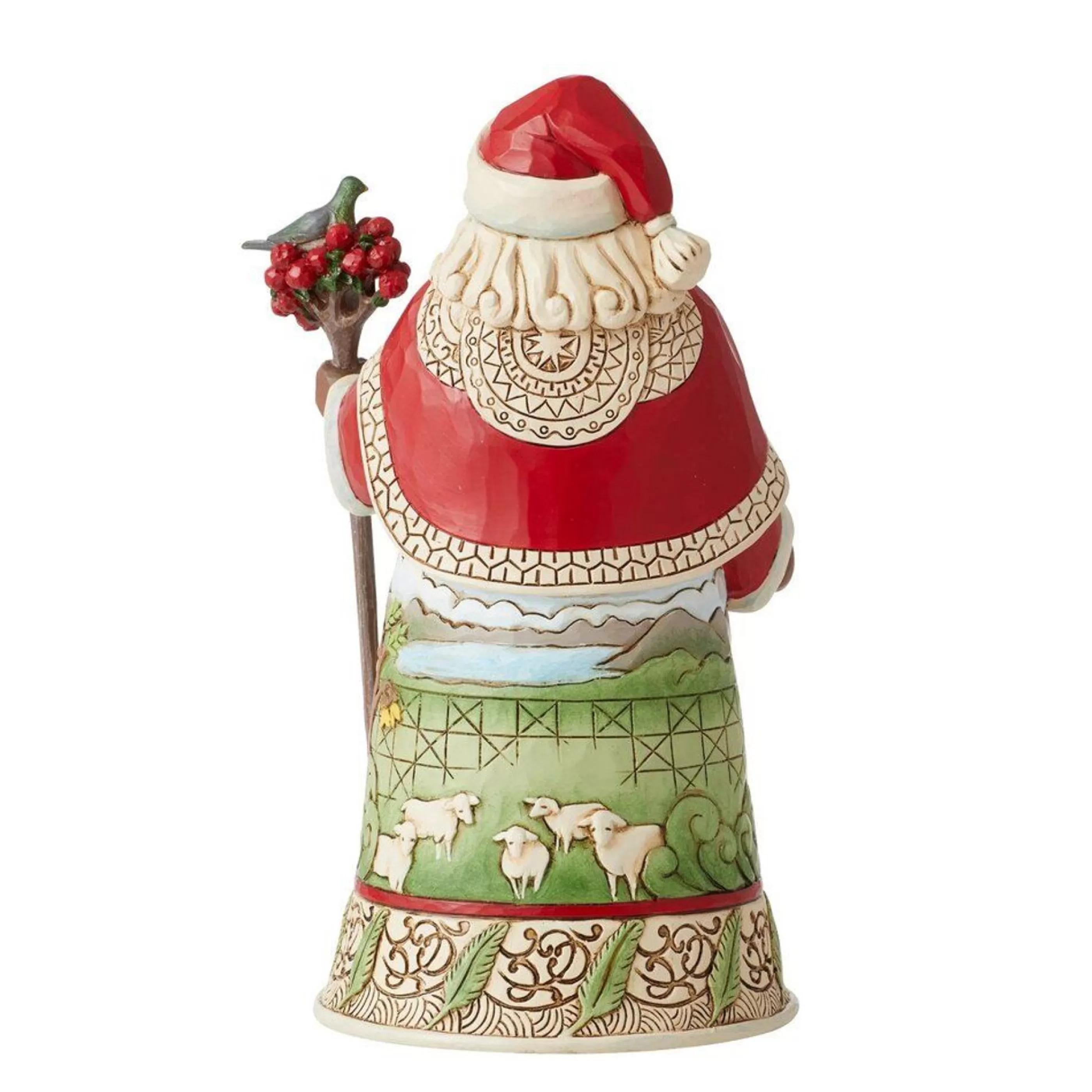 New Jim Shore New Zealand Santa - 18Cm