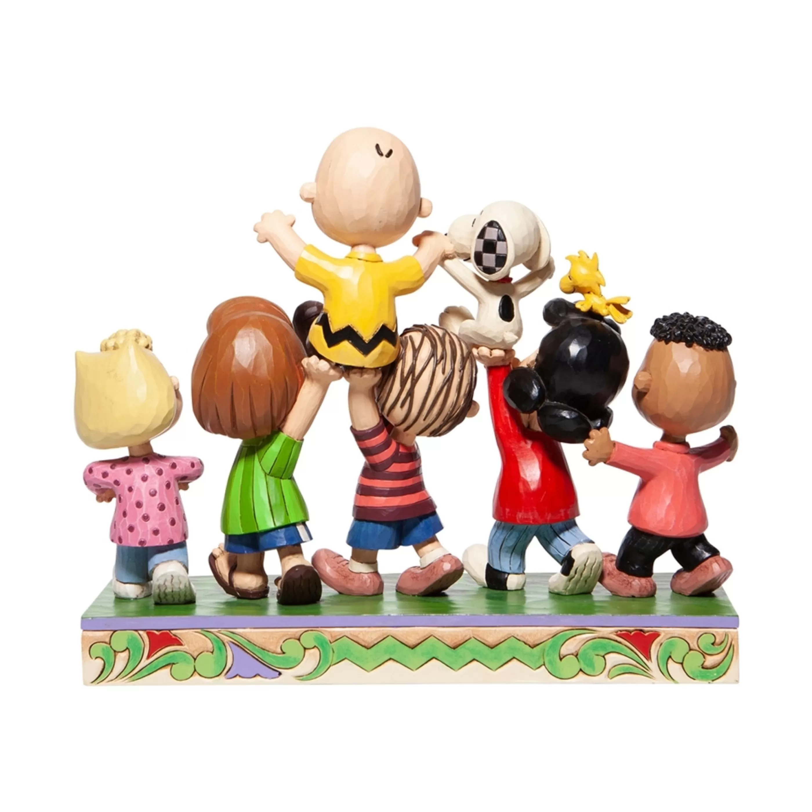 Jim Shore Table Top Decorations | Peanuts Gang 70Th Anniversary - 19Cm