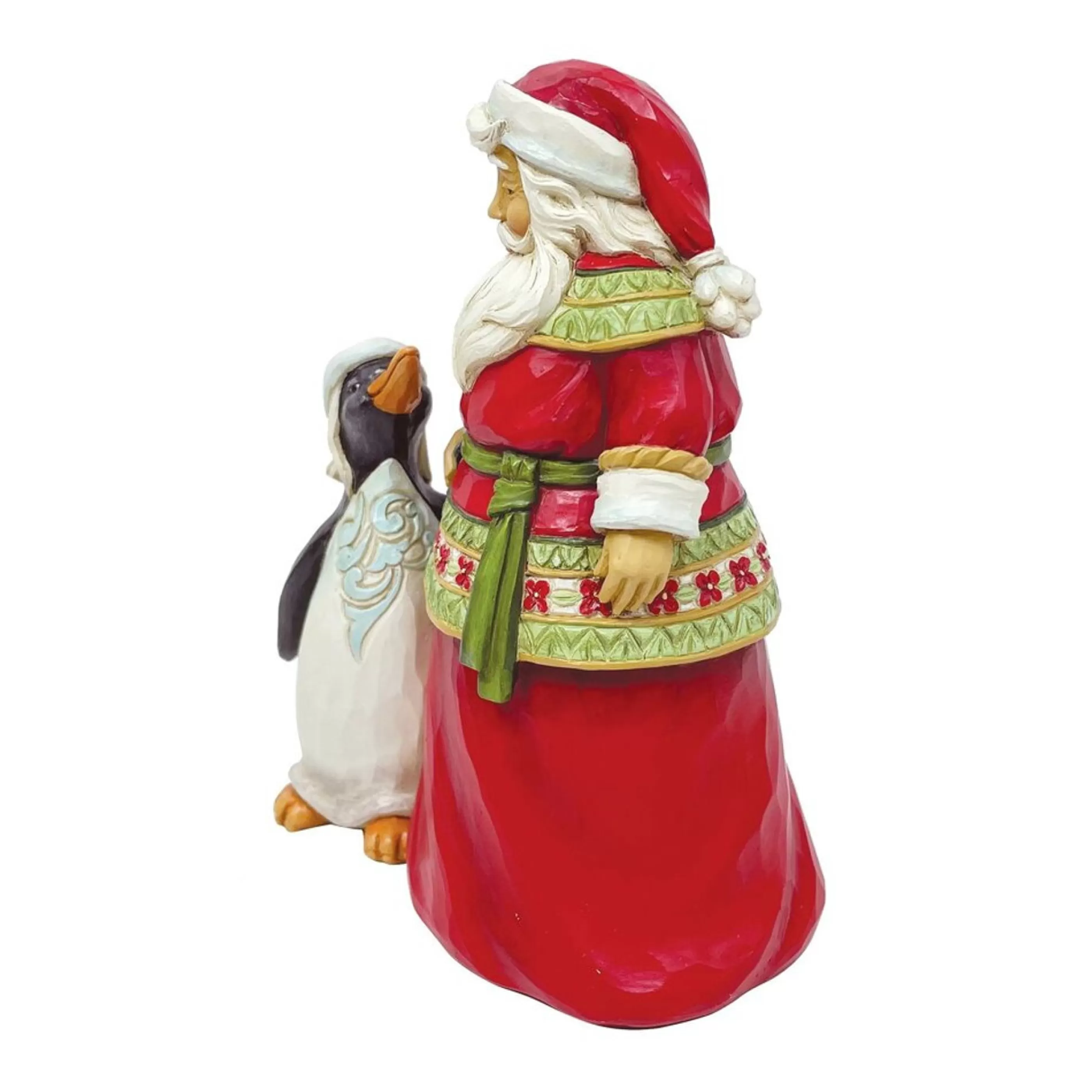 Online Jim Shore Santa With Penguin - 13Cm