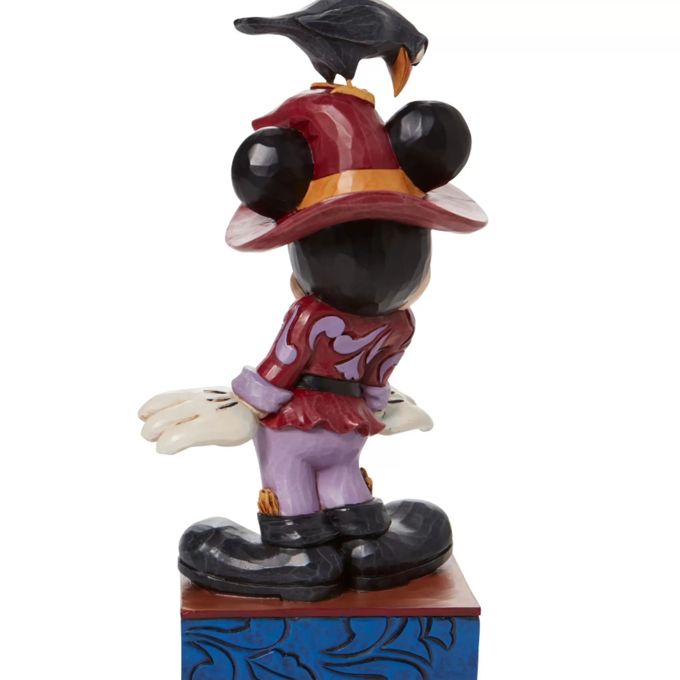 Disney Christmas Decorations Table Top Decorations | Jim Shore Scarecrow Mickey Mouse - 19Cm