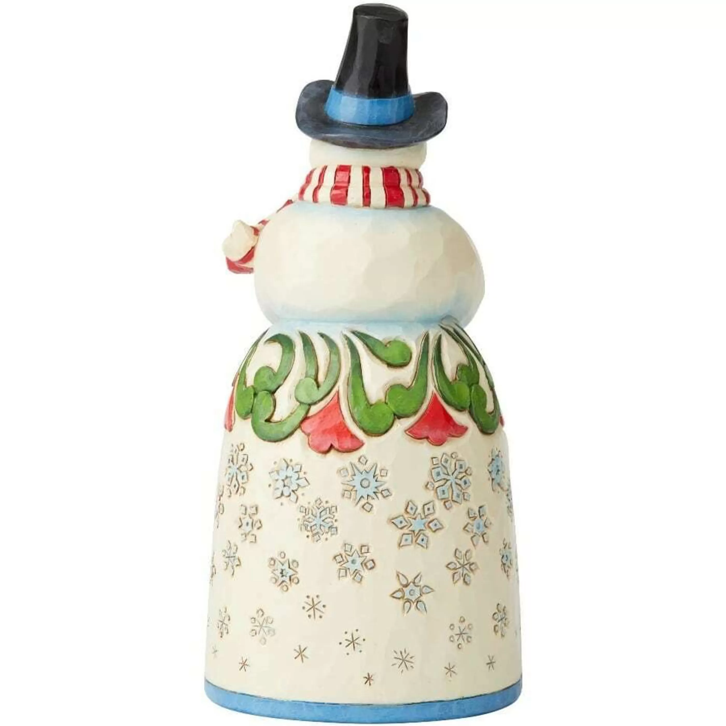 Flash Sale Jim Shore Snowman With Cardinal In Snowglobe - 21.6Cm