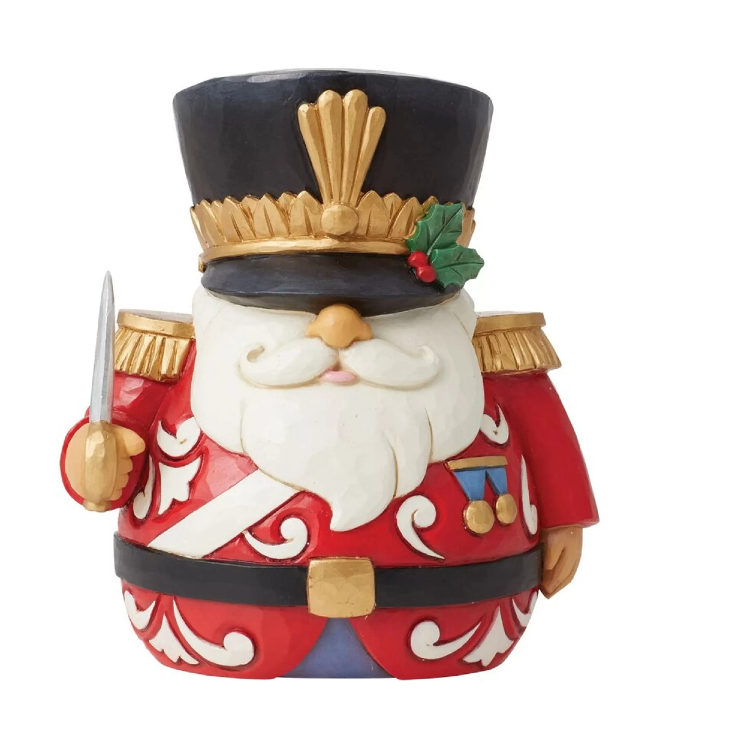 Jim Shore Table Top Decorations | Toy Soldier Gnome - 13Cm