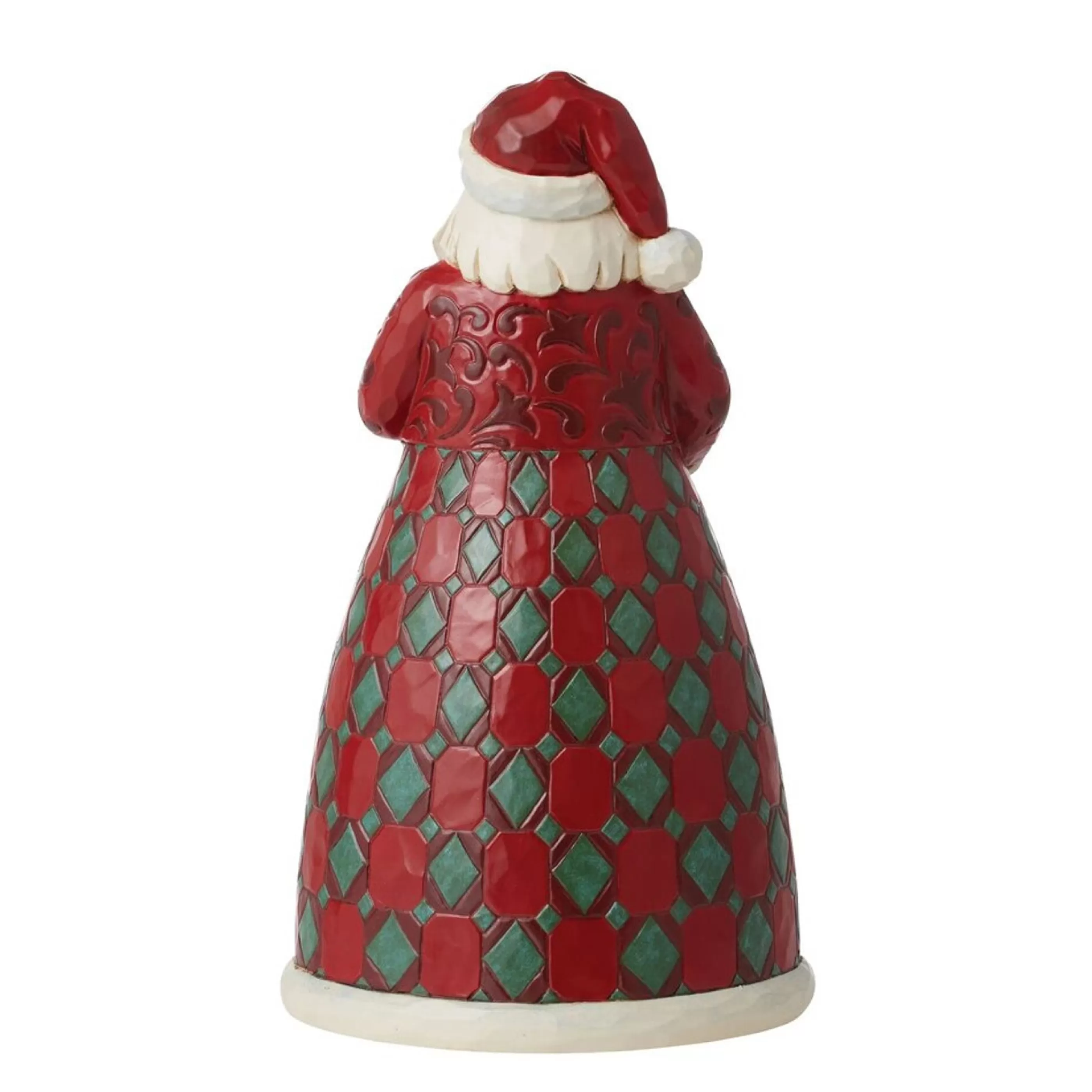 Jim Shore Table Top Decorations | Twas The Night Santa Fireplace - 24Cm