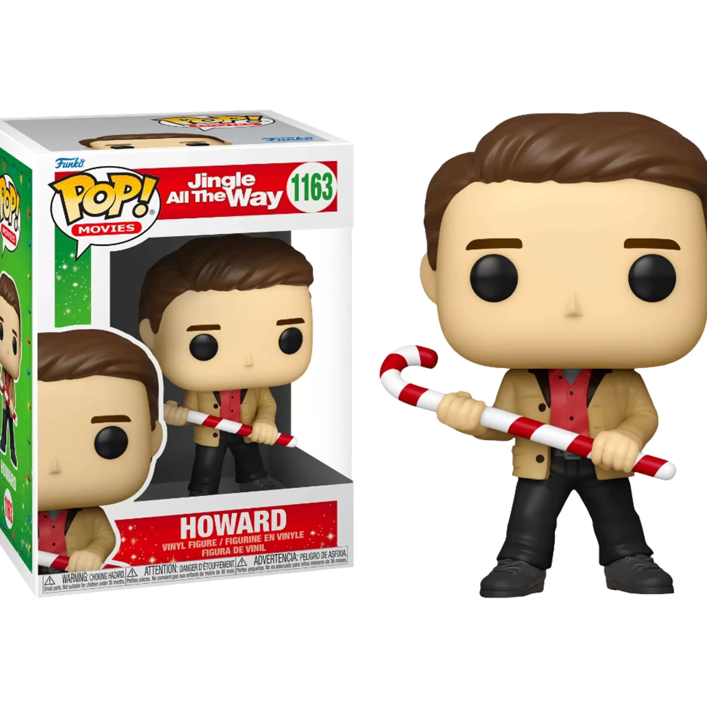 Funko Pop! (Holiday) Table Top Decorations | Jingle All The Way - Howard Pop! - 9.5Cm