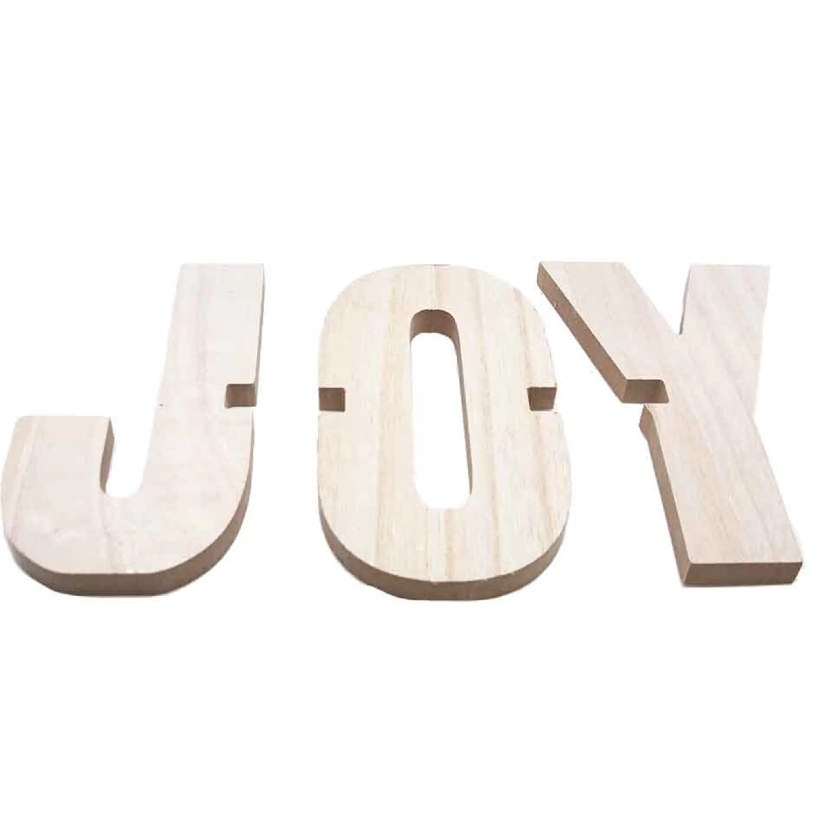 * Table Top Decorations | Joy Interlock Letters