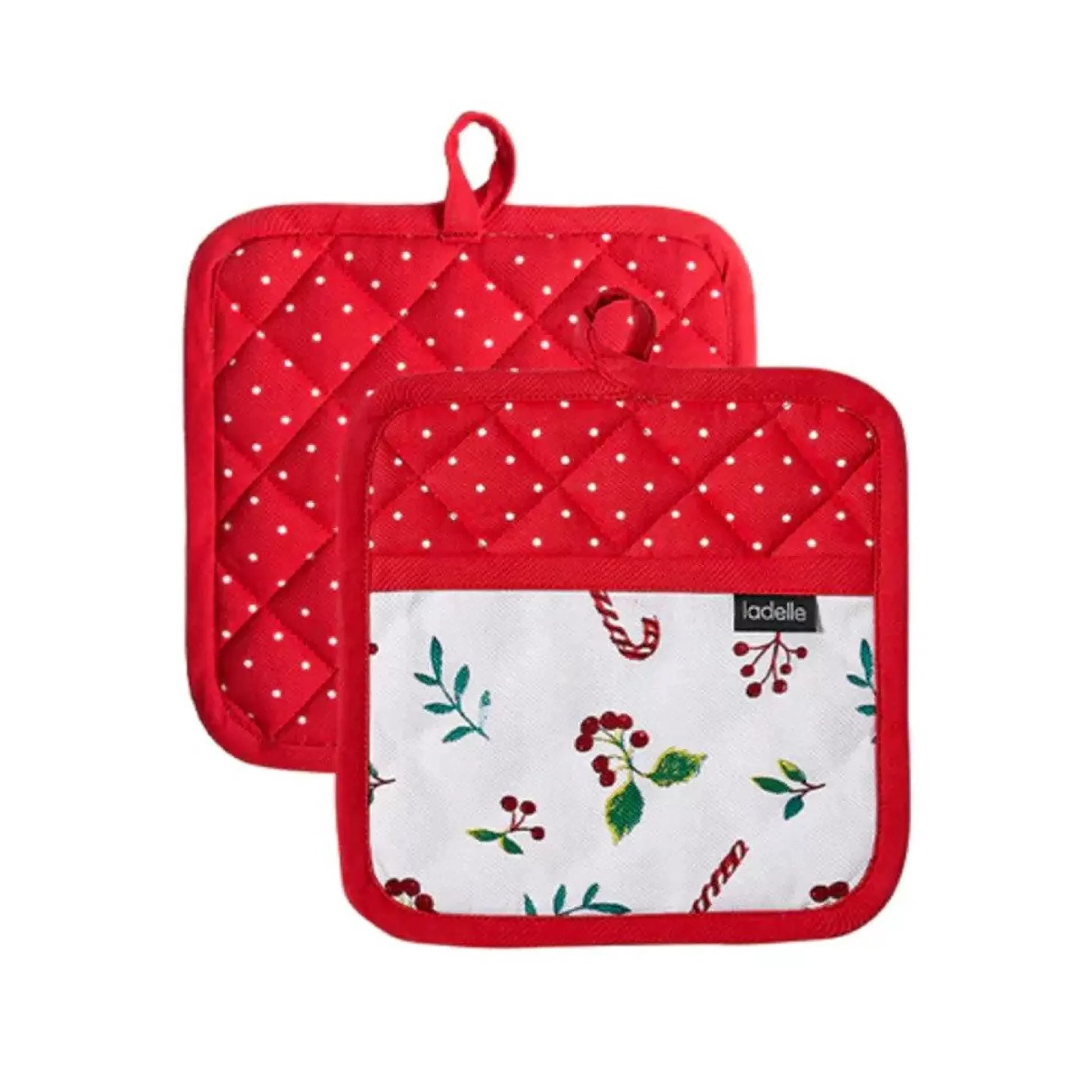 Fashion Ladelle Ashdene Joyful Christmas Pot Holder Set