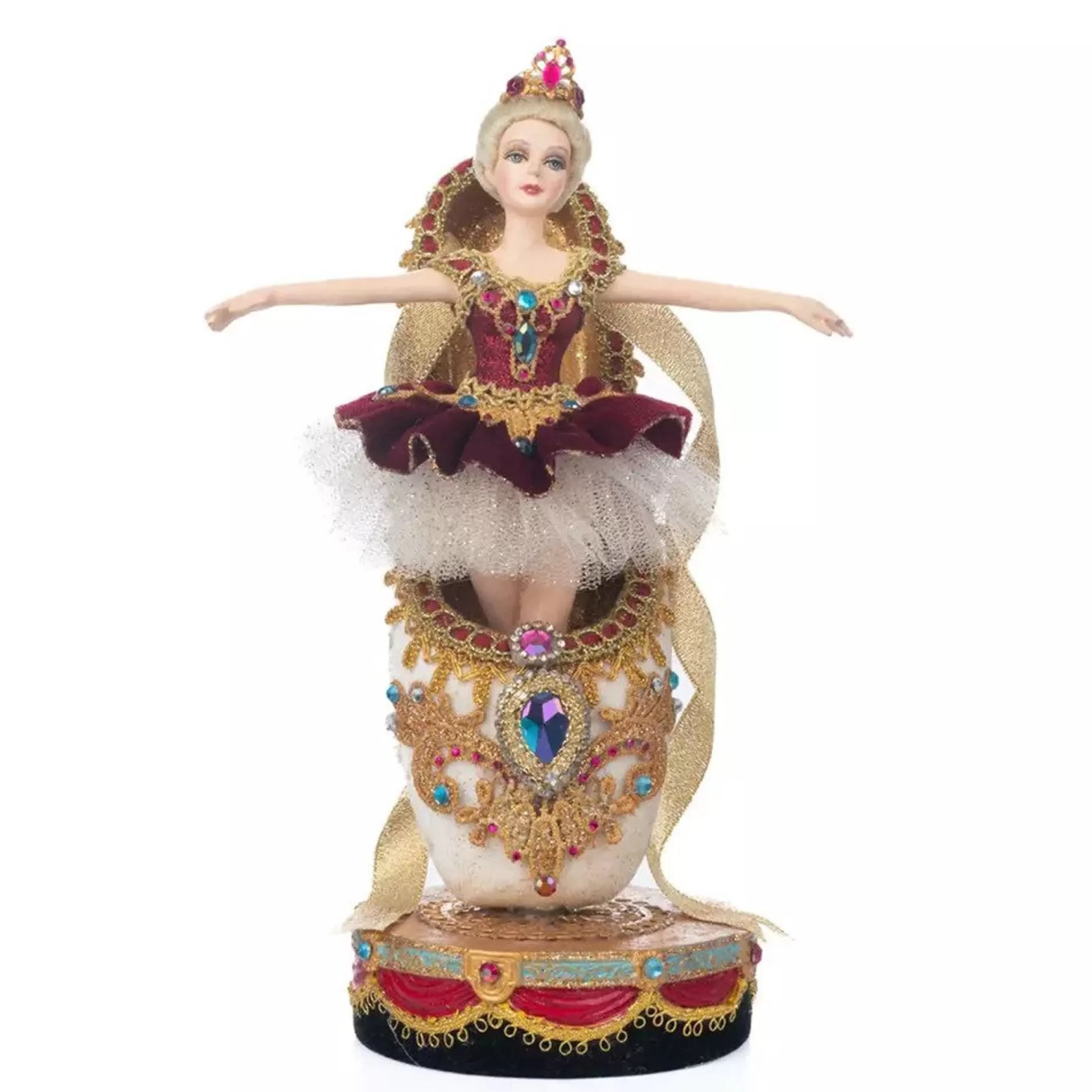 Katherines Collection Table Top Decorations | Katherines Ballerina Slipper Diorama - 24Cm