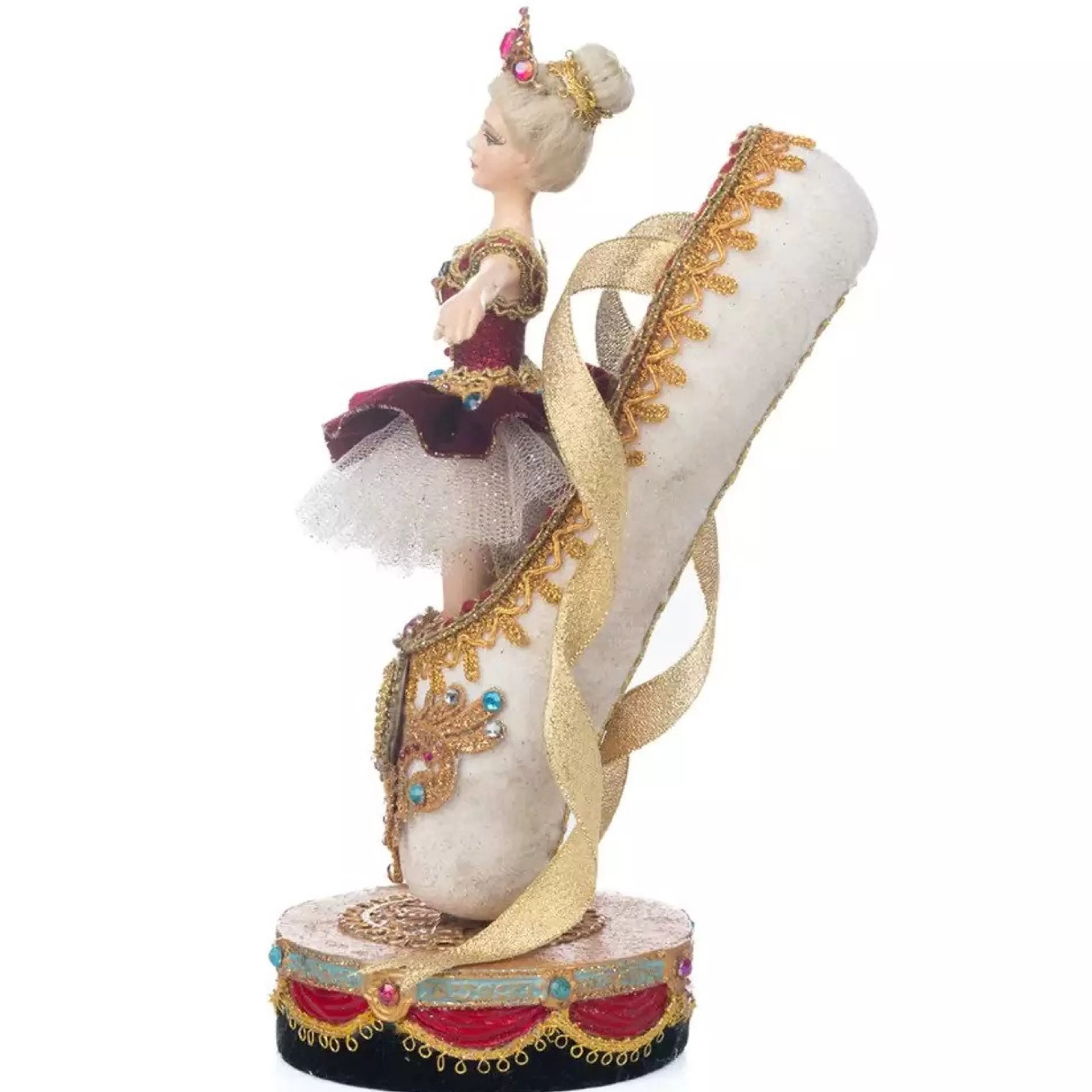 Katherines Collection Table Top Decorations | Katherines Ballerina Slipper Diorama - 24Cm