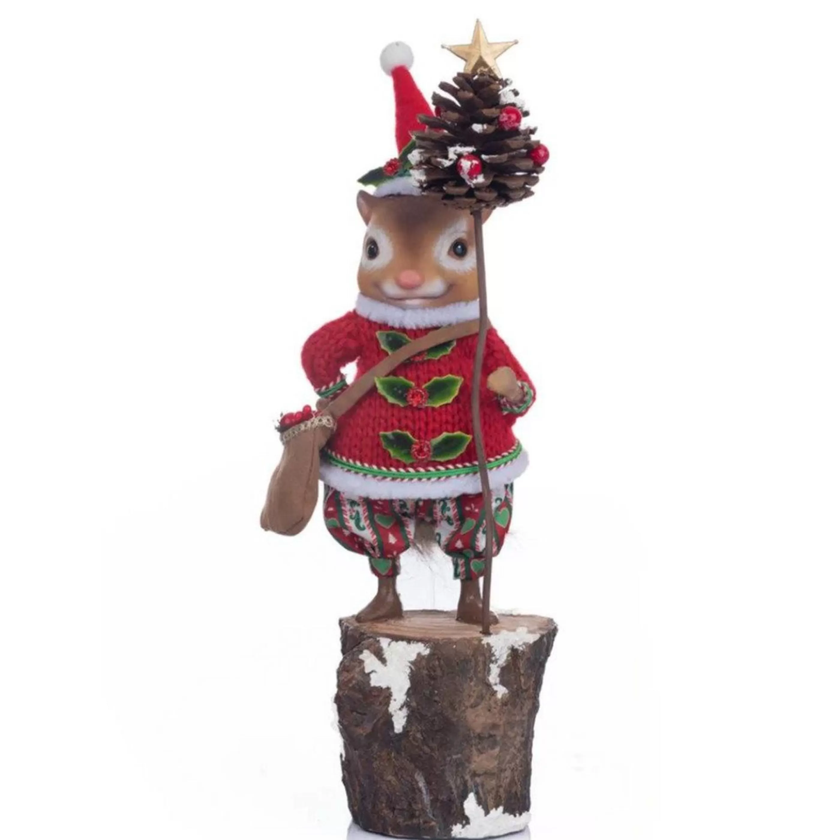 Katherines Collection Table Top Decorations | Katherines Berry The Chipmunk - 35Cm