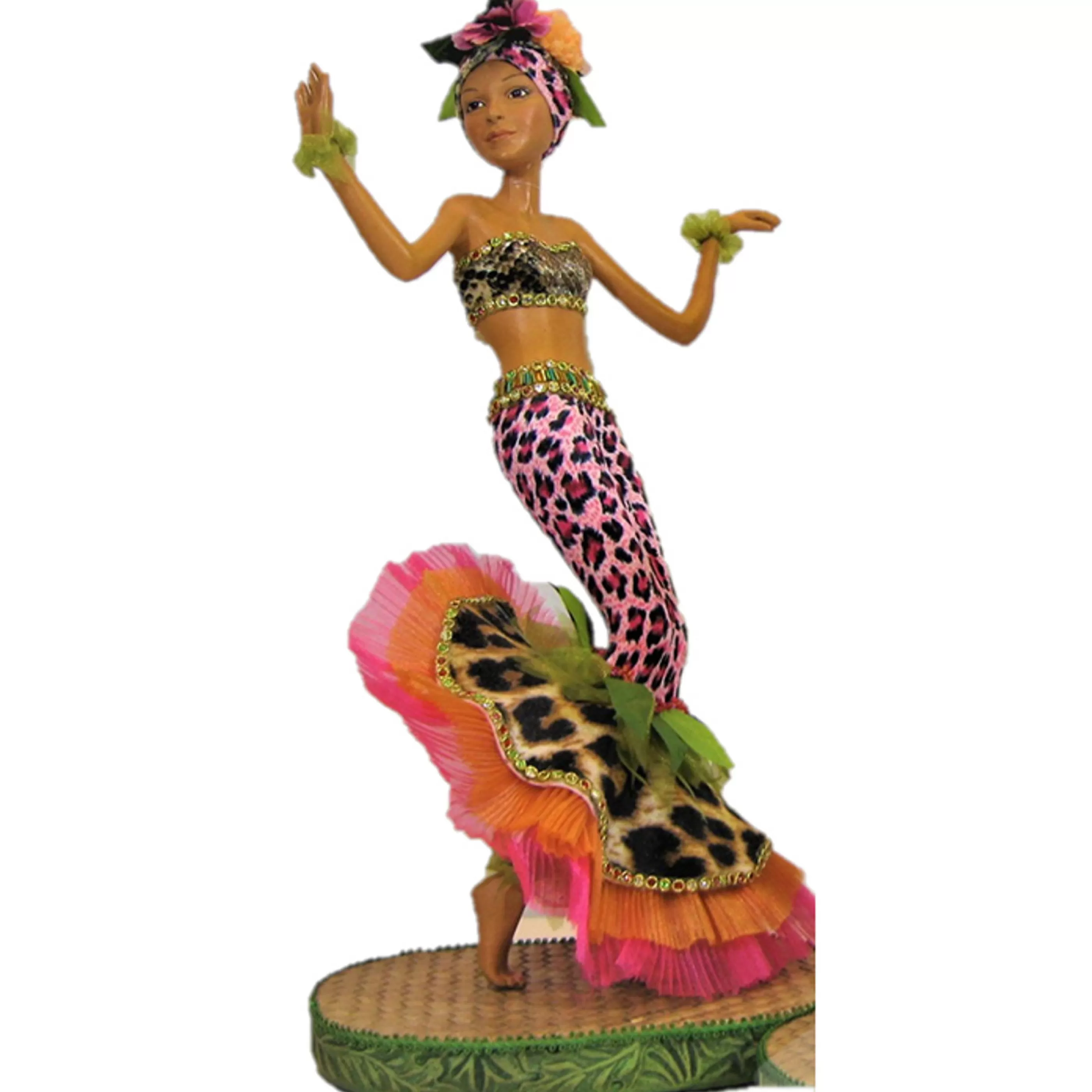 Katherines Collection Table Top Decorations | Katherine's Collection Paradise Island Dancers (2 Designs) - 38Cm