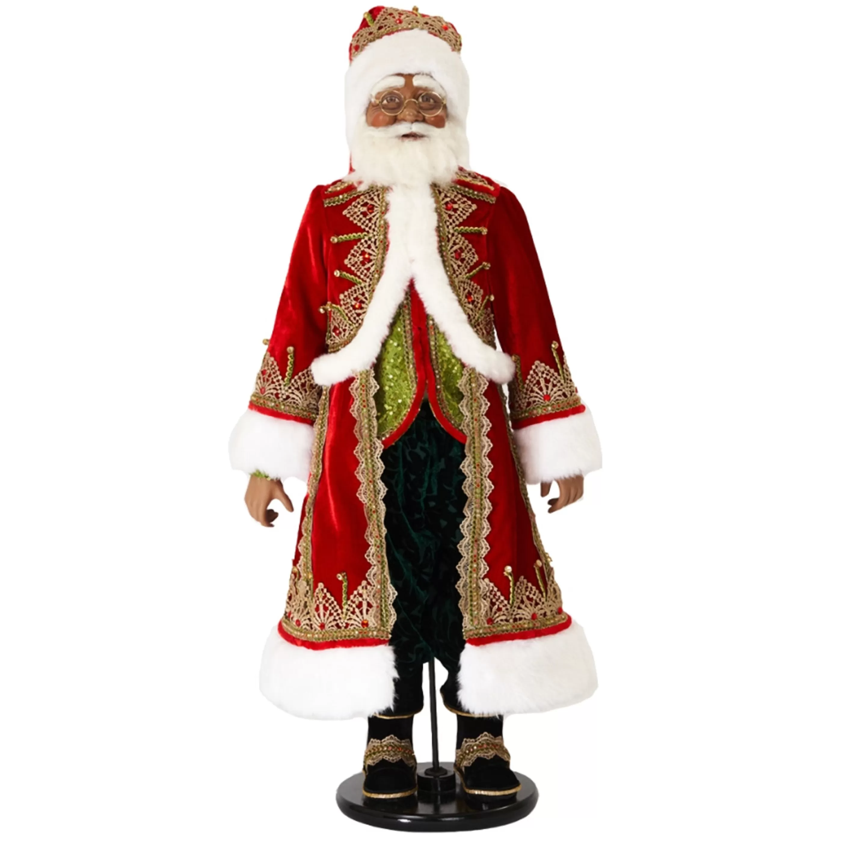 Store Katherines Collection Katherines Father Christmas Doll - 94Cm