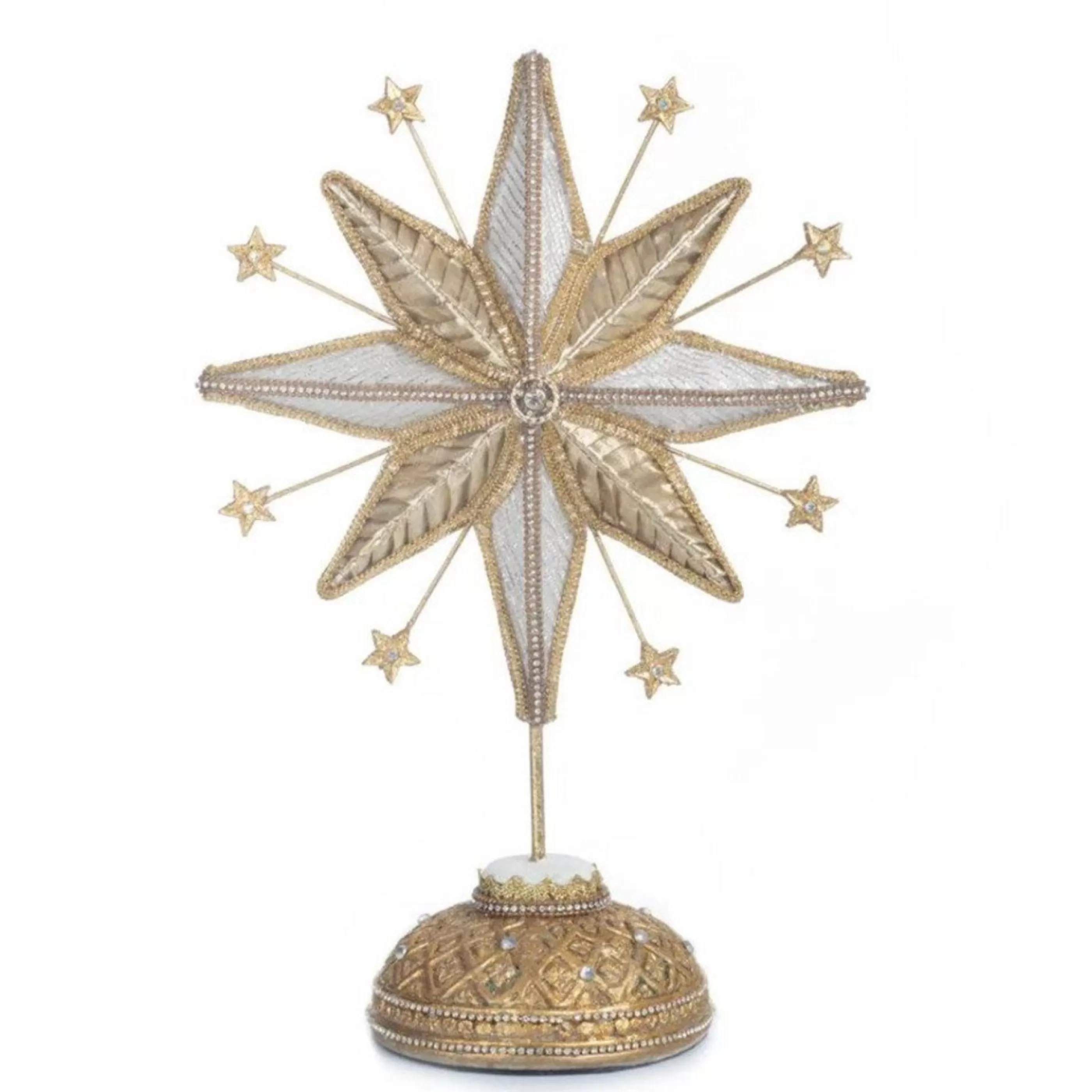 Katherines Collection Table Top Decorations | Katherines Golden Celestial Star - 32Cm