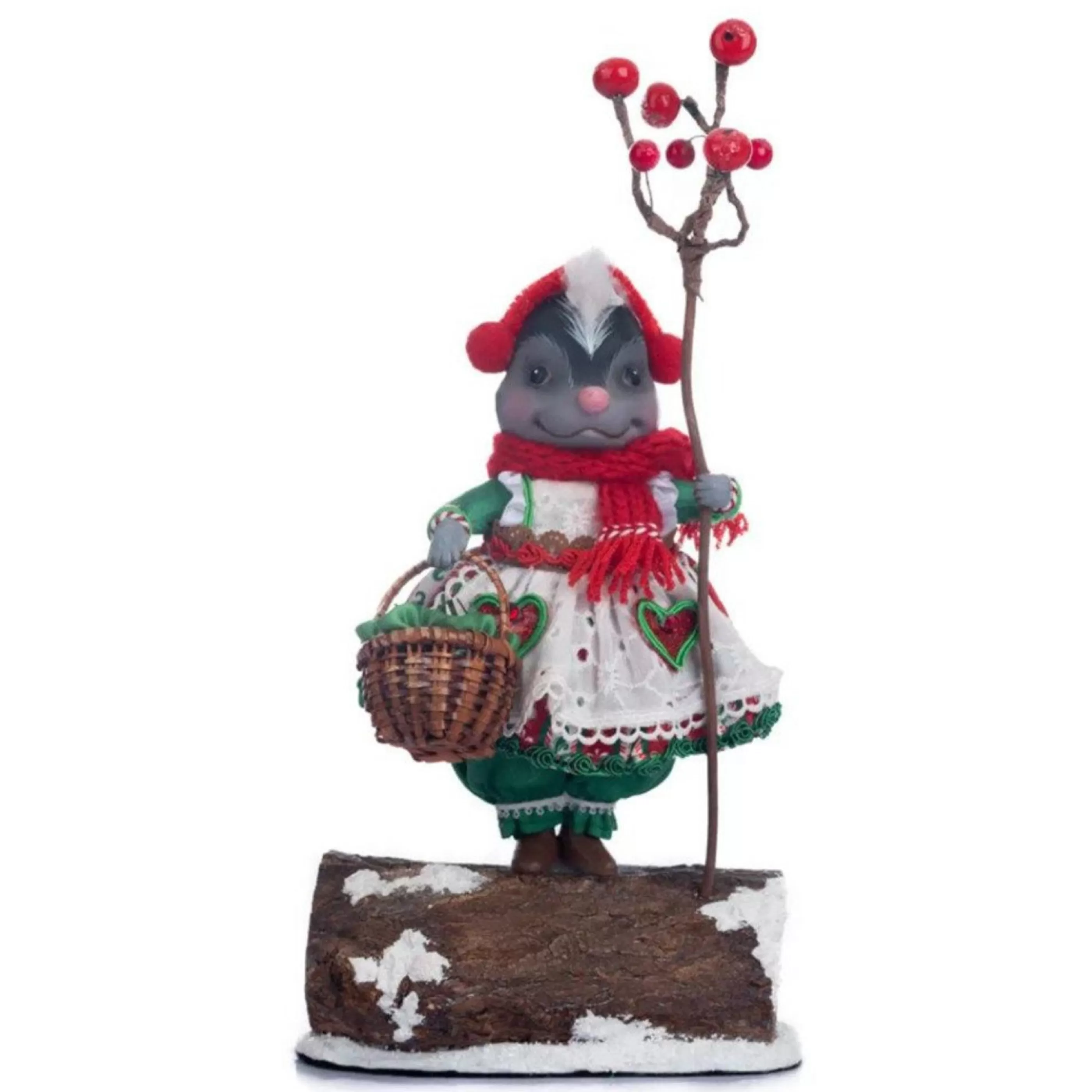 Katherines Collection Table Top Decorations | Katherines Honey The Skunk - 33Cm