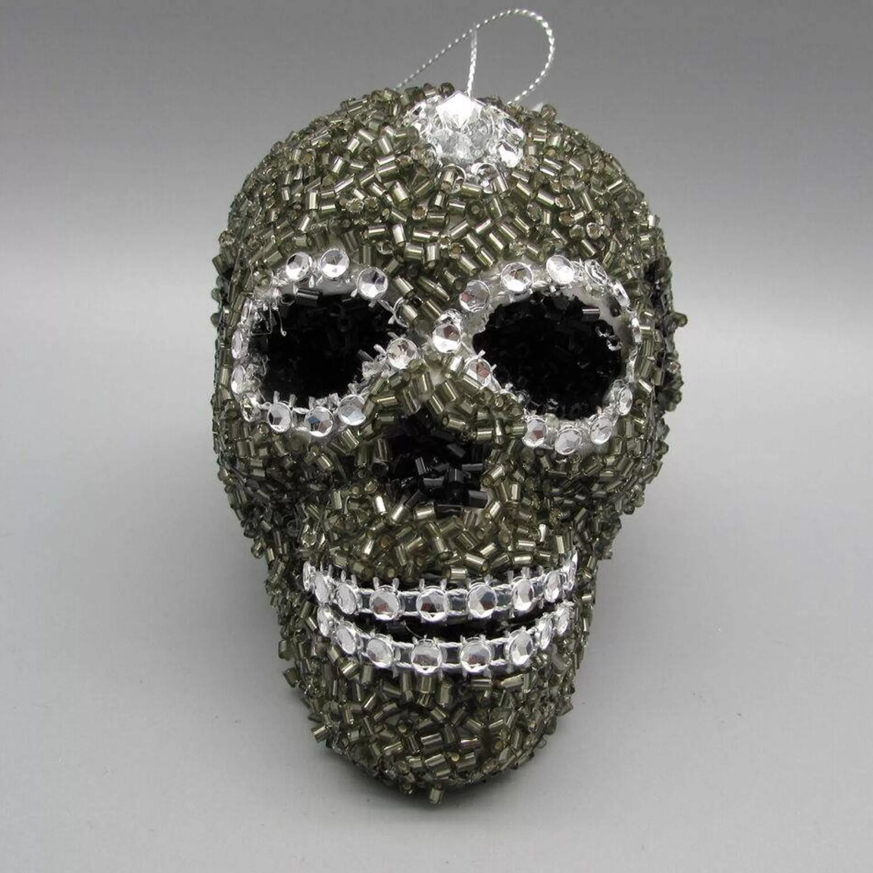 Best Katherines Collection Katherines Krooked King Skull Pewter Ornament - 7.5Cm