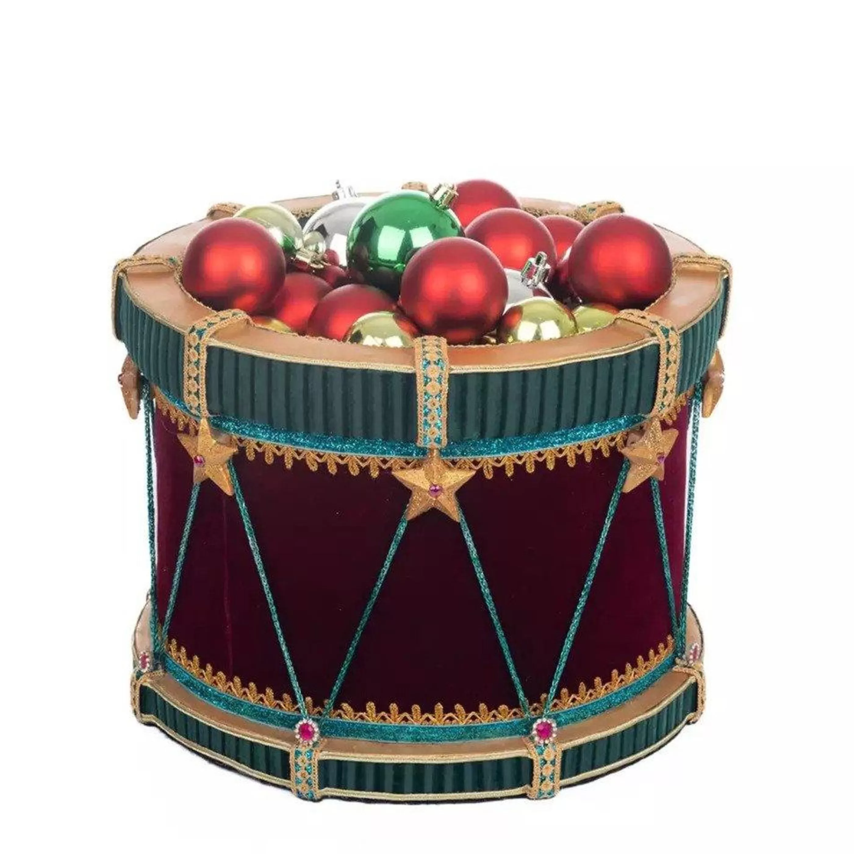 Best Katherines Collection Katherines Nutcracker Drum Candy Container - 23Cm