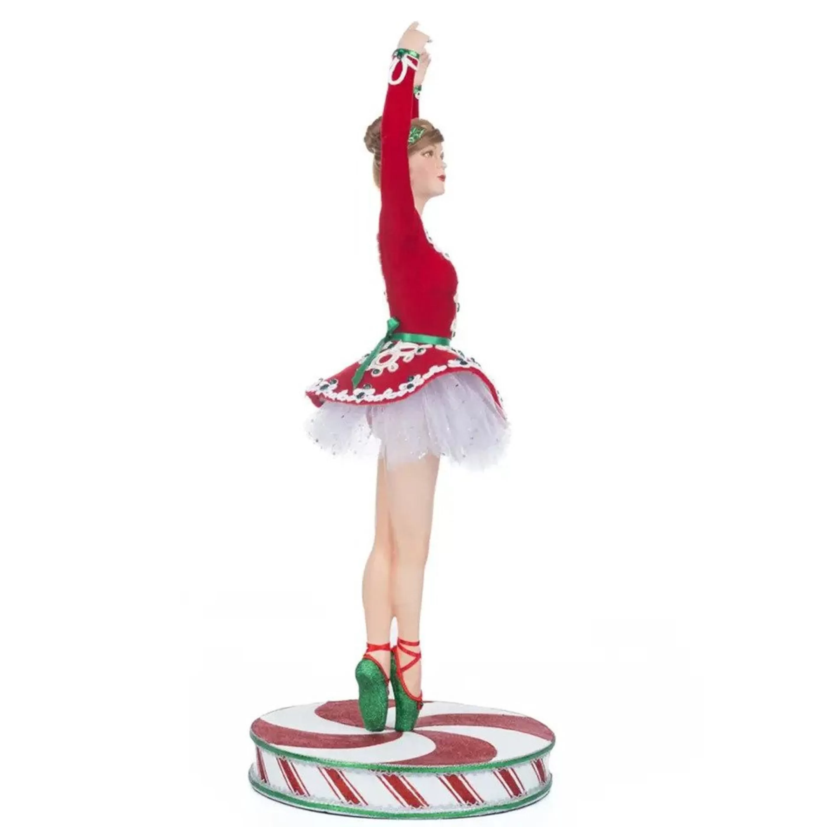 Katherines Collection Table Top Decorations | Katherines Peppermint Ballerina - 61Cm