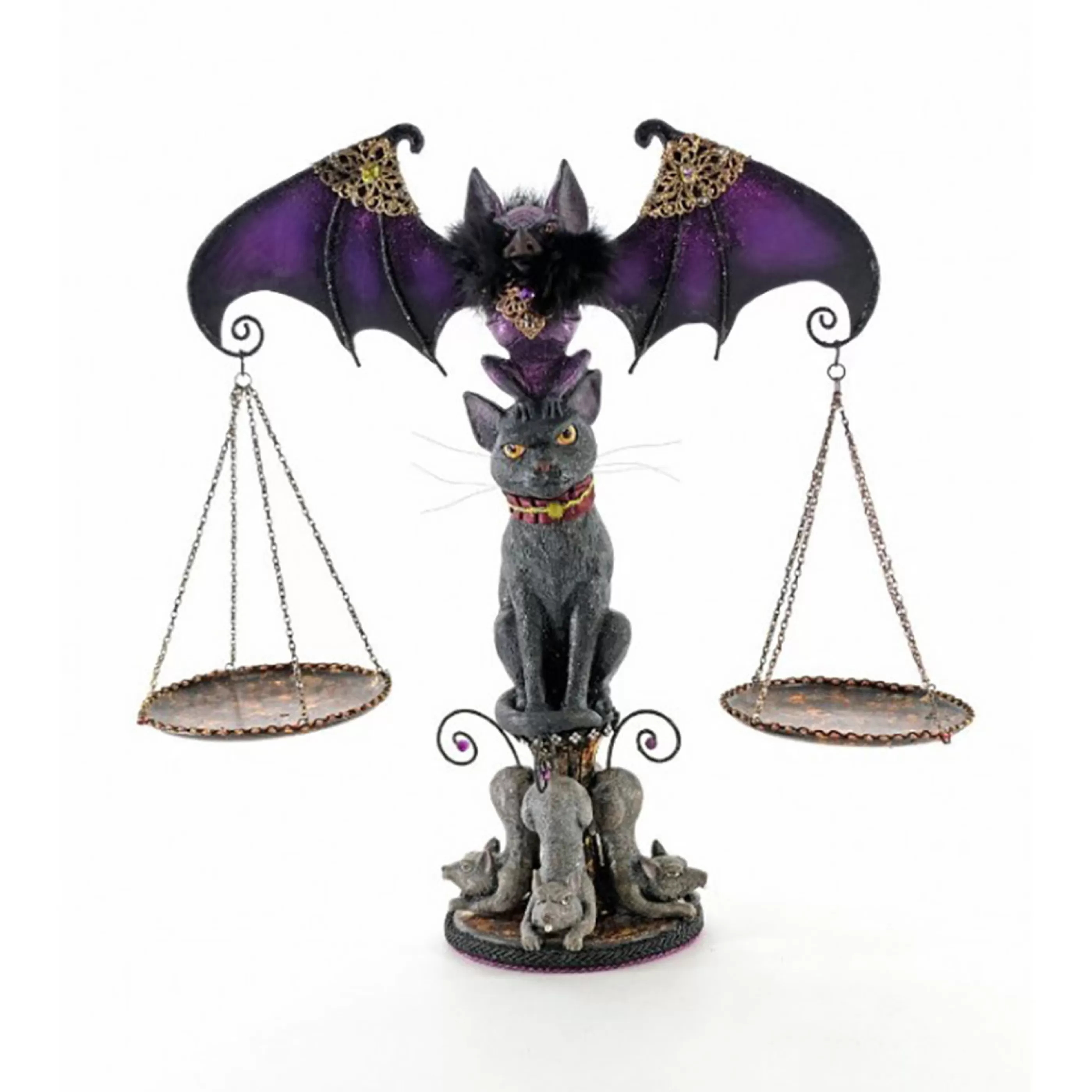 Cheap Katherines Collection Katherine's Purple Bat And Cat Scales - 40Cm