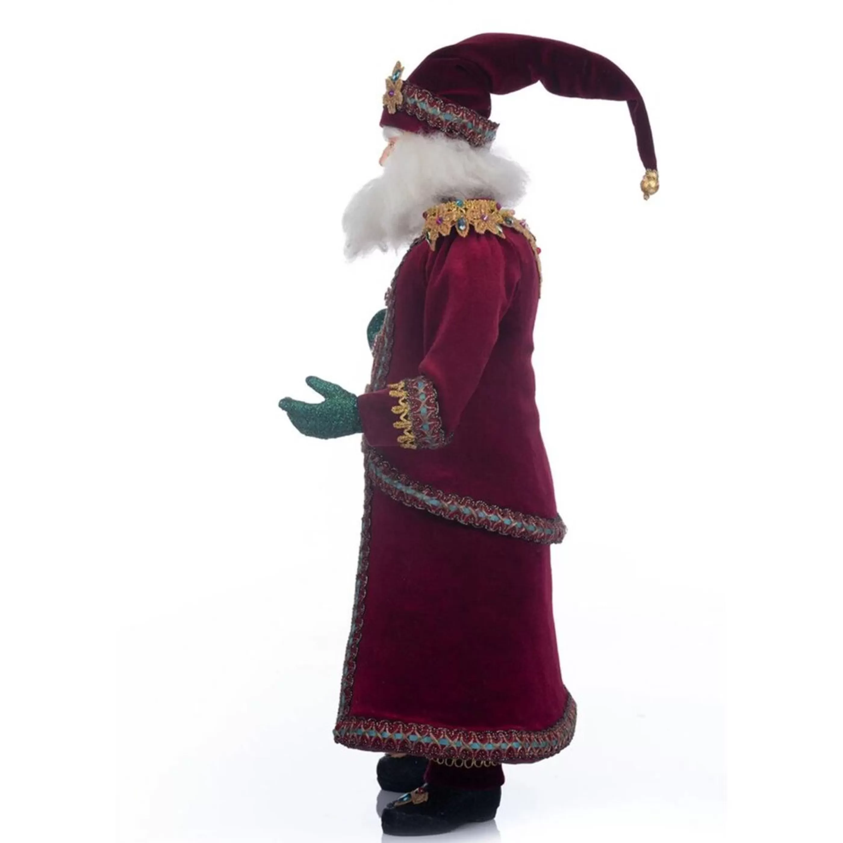 Hot Katherines Collection Katherines Santa With Nutcracker Figure - 49Cm