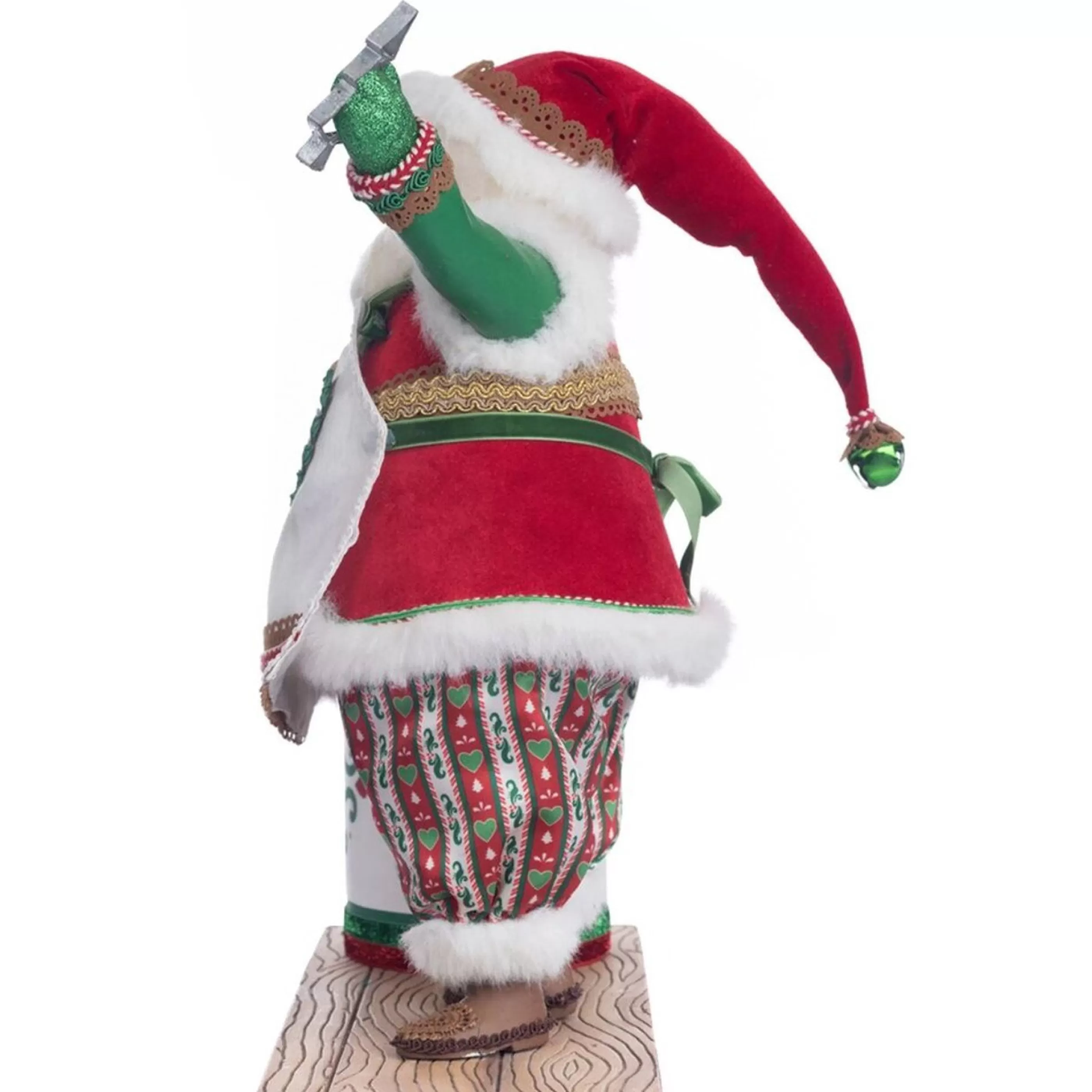 New Katherines Collection Katherines Santa With Utensil Cannister - 39.5Cm