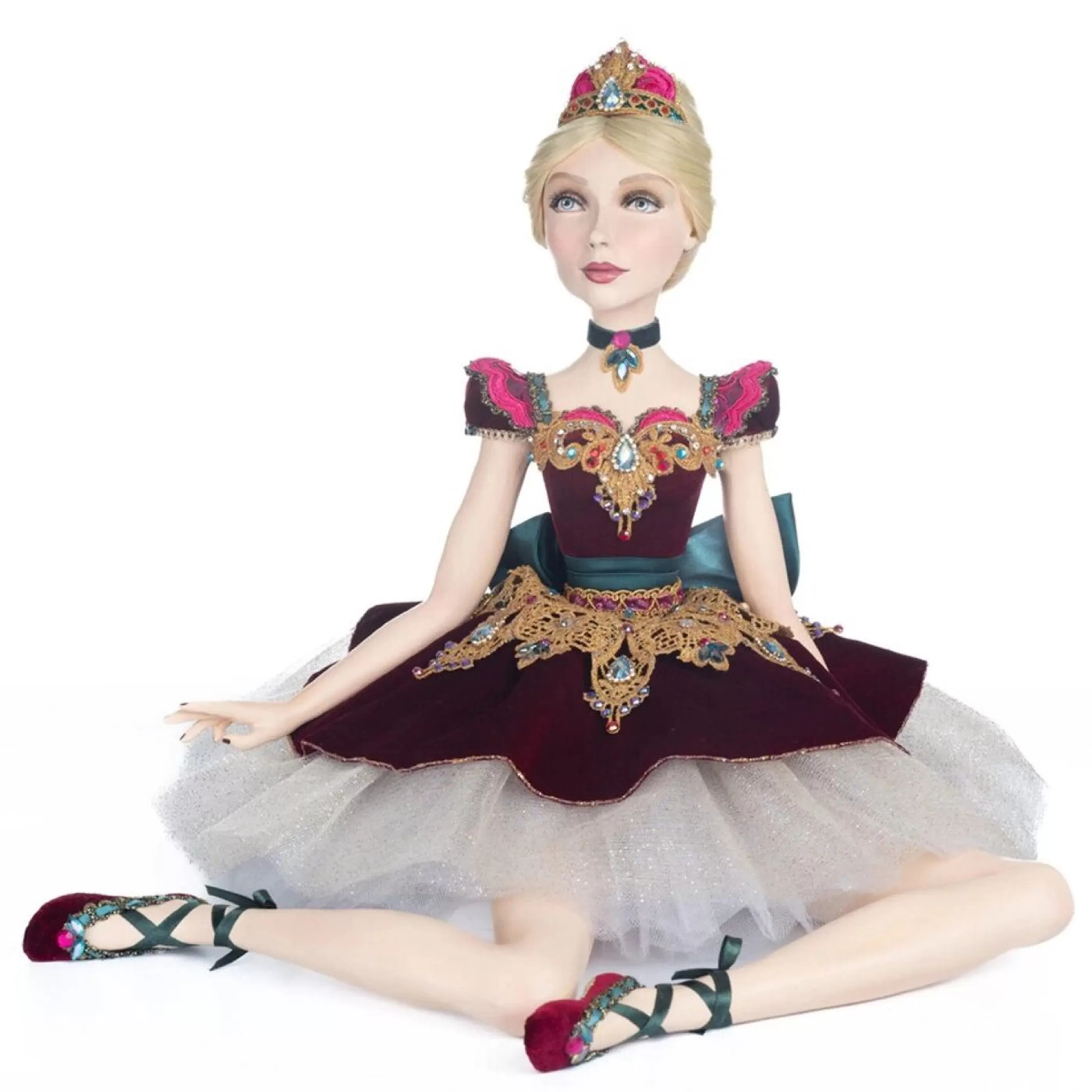 Cheap Katherines Collection Katherines Sugar Plum Ballerina Sitting Doll - 58.5Cm