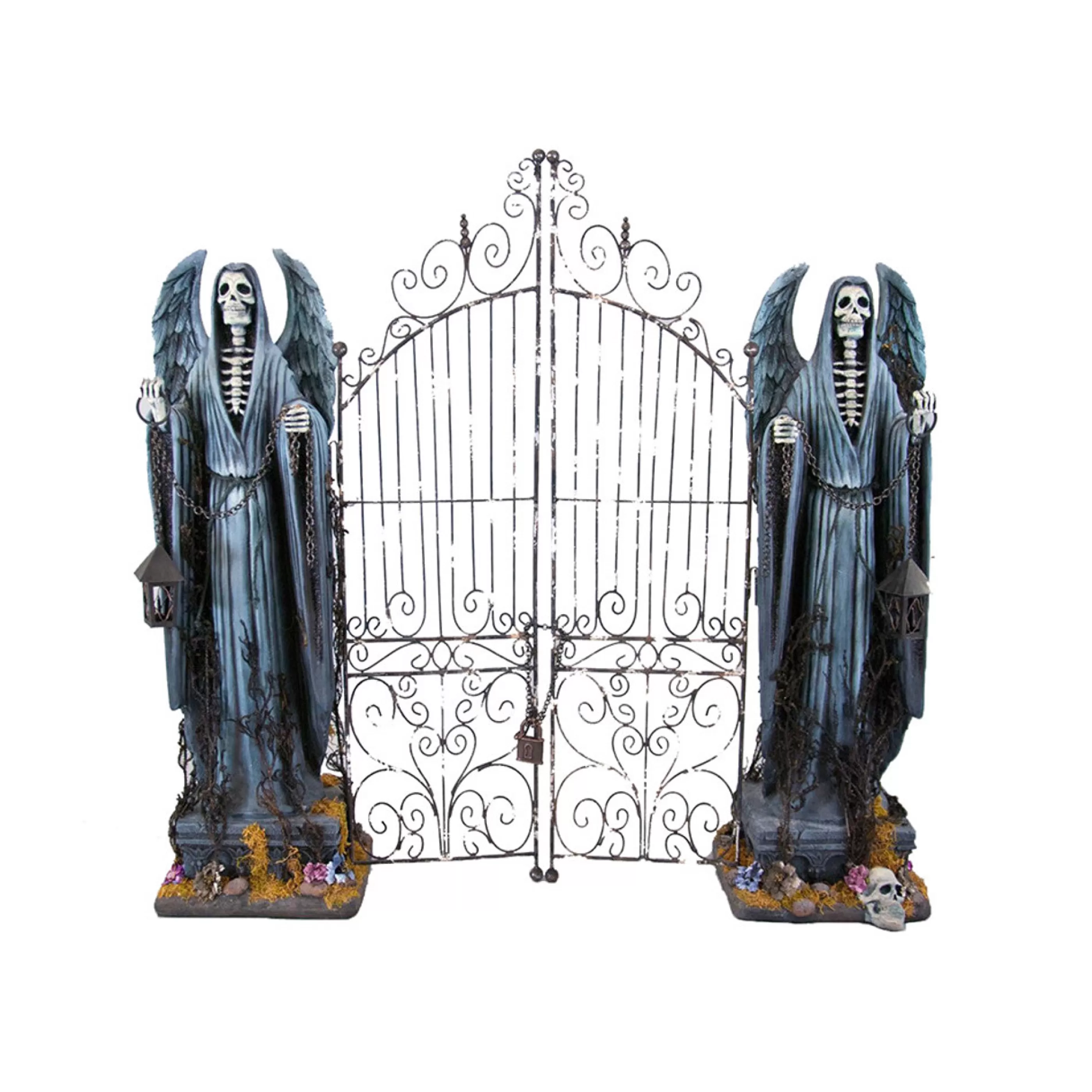 Best Sale Katherines Collection Katherines Tabletop Cemetery Gate - 66 Cm