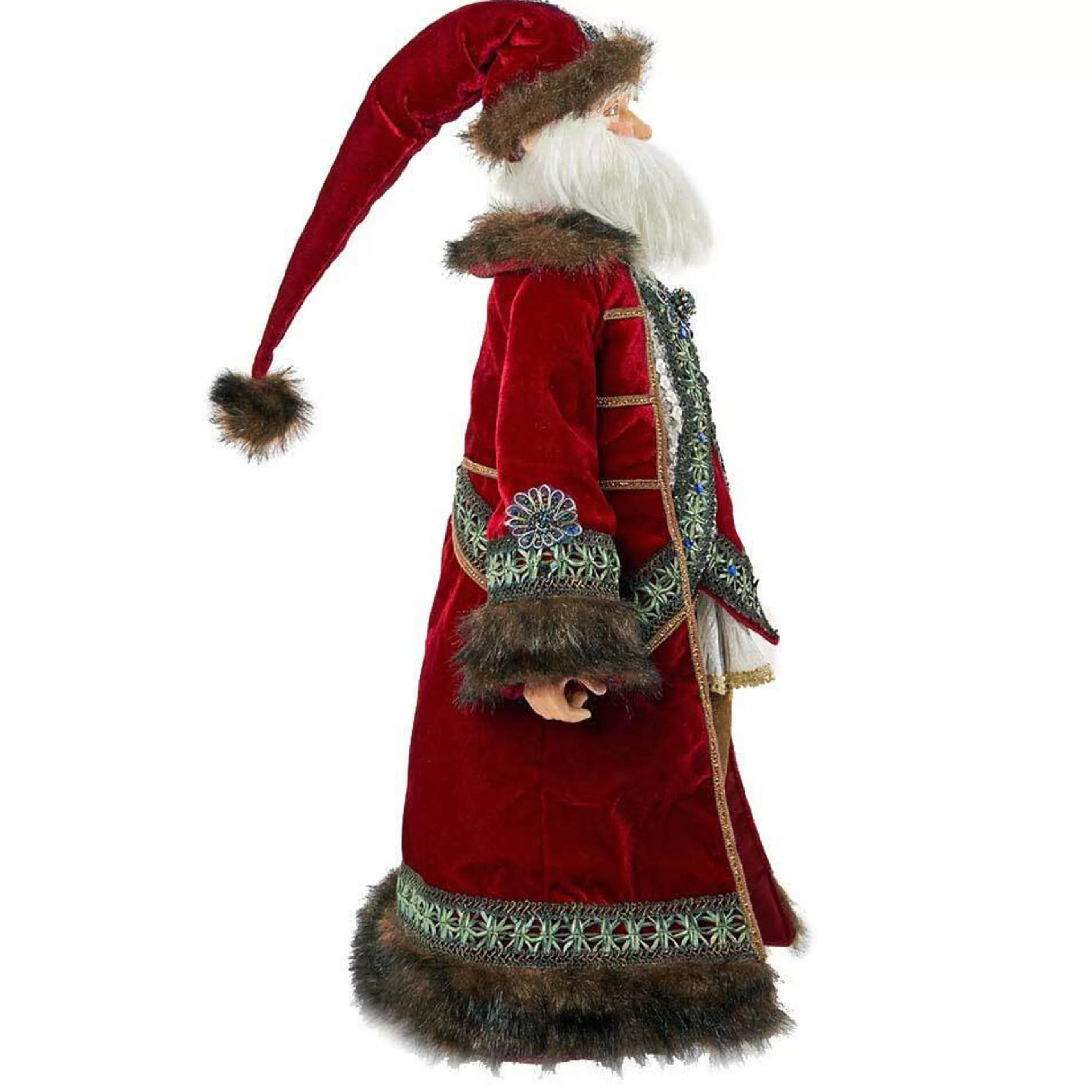 Fashion Katherines Collection Katherine's Woodland Santa Claus (Santas Hideaway) - 61Cm