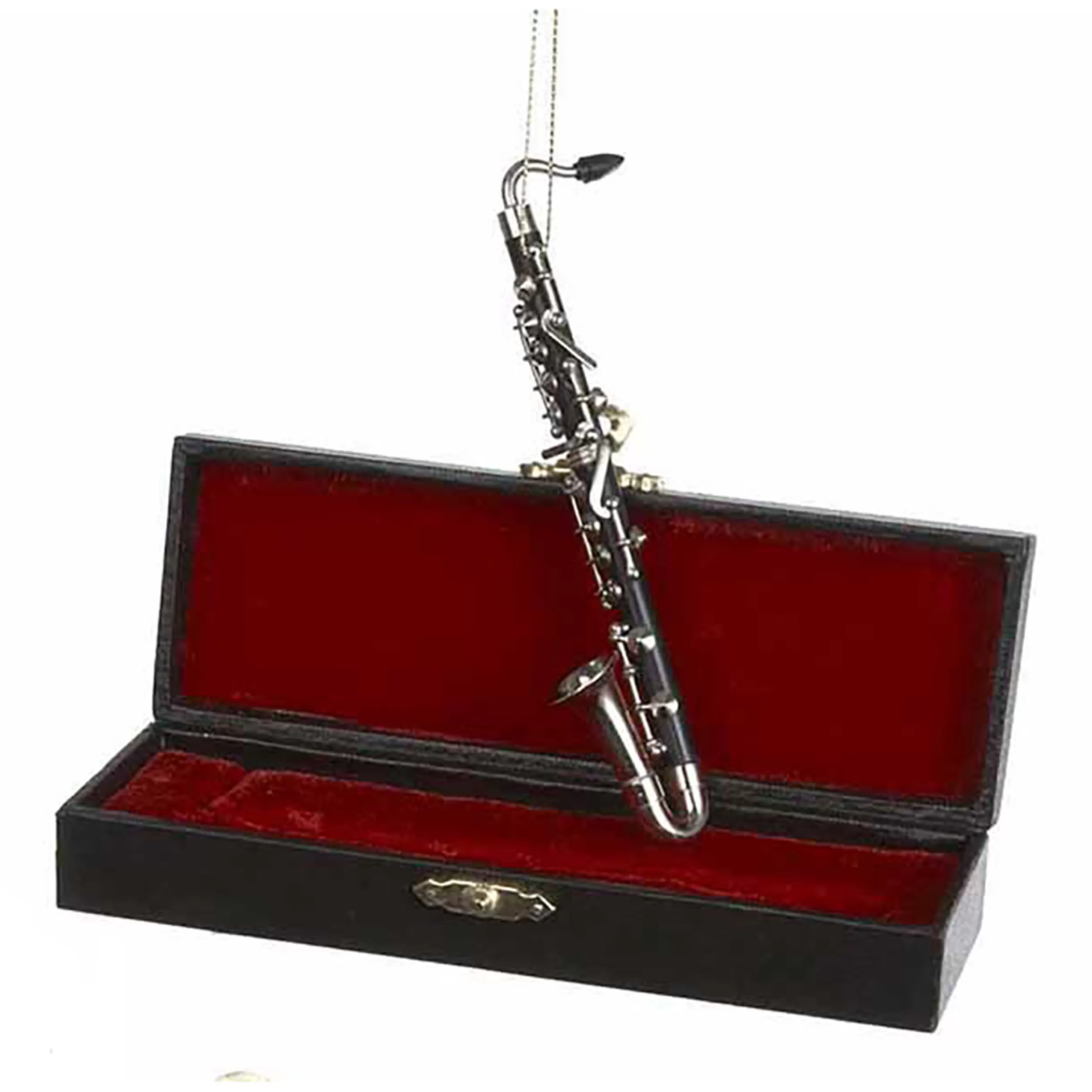 Kurt Adler Hanging Christmas Ornaments | Clarinet Or Oboe Ornament - 12Cm