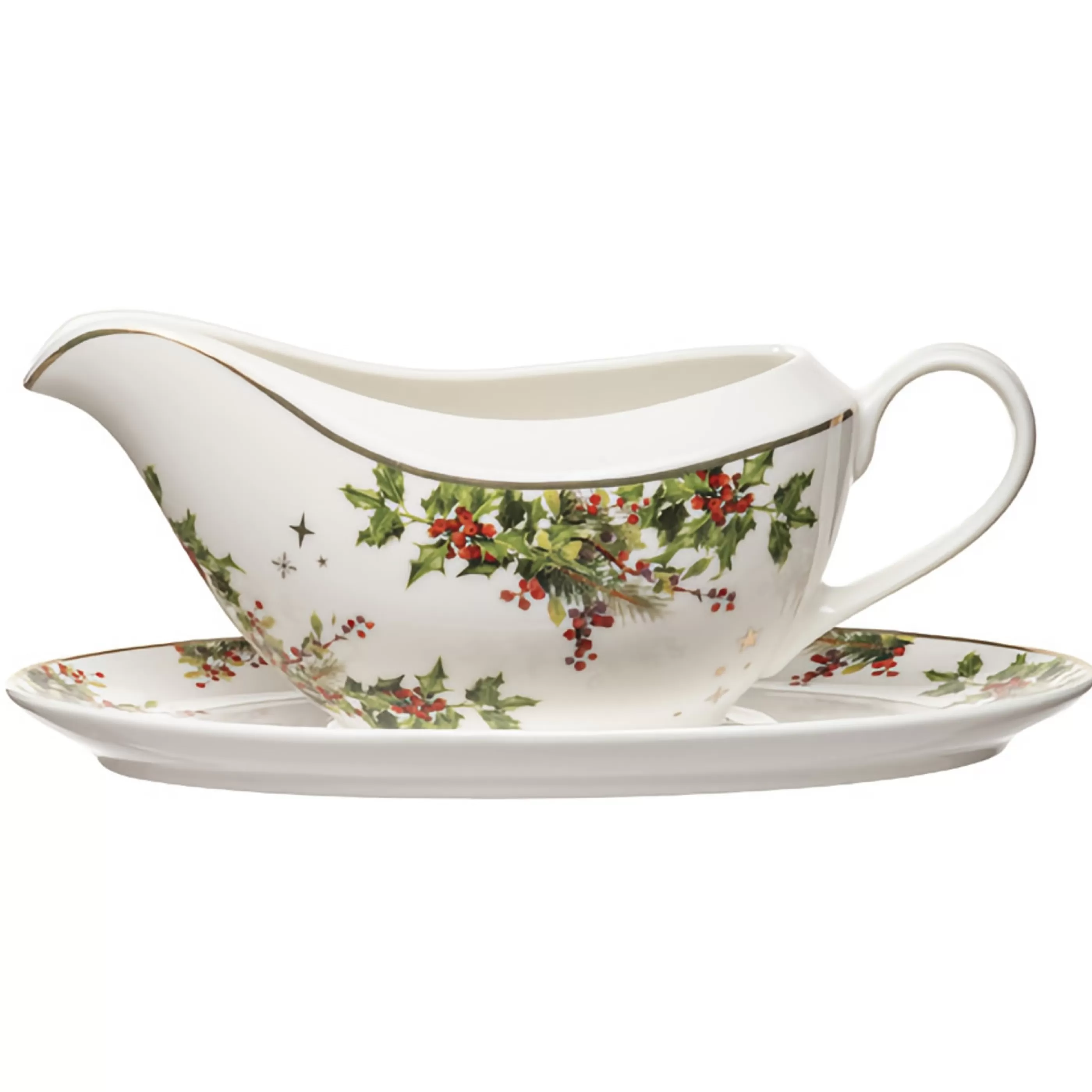 Ladelle Ashdene Table Top Decorations | Spirit Of Christmas Gravy Boat