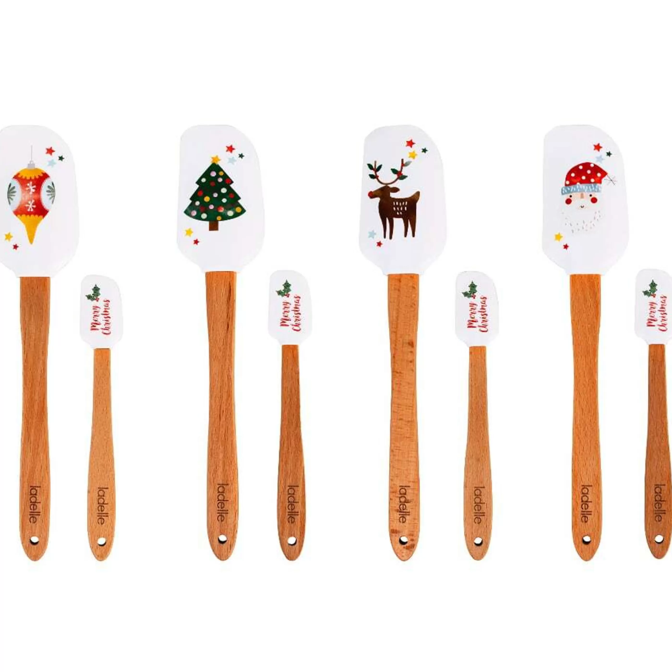 Cheap Ladelle Ashdene Ladelle Joyful Christmas Spatula Set (4 Styles)