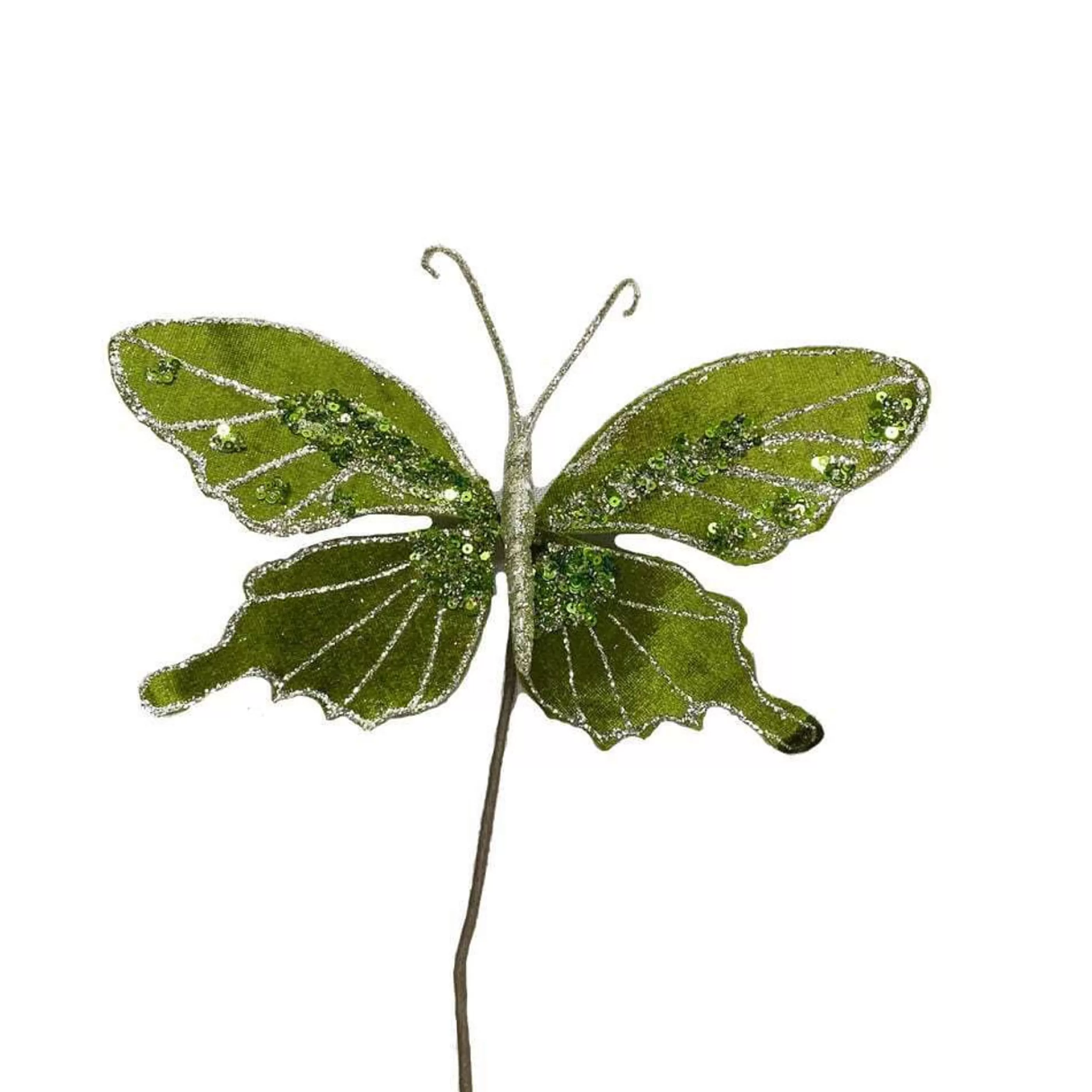 * Birds & Butterflies | Large Olive Green Butterfly - 23Cm