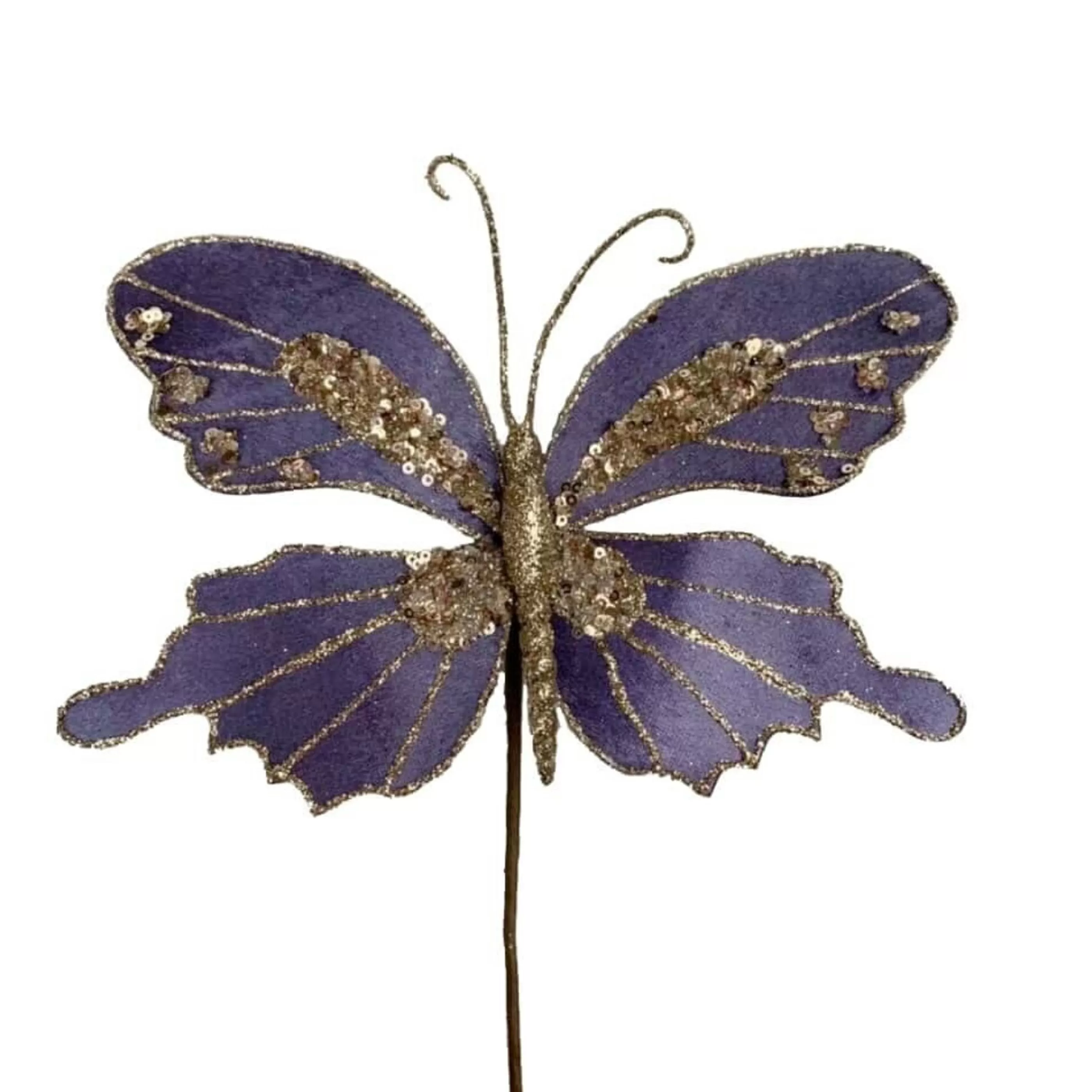 * Birds & Butterflies | Large Purple Butterfly - 23Cm