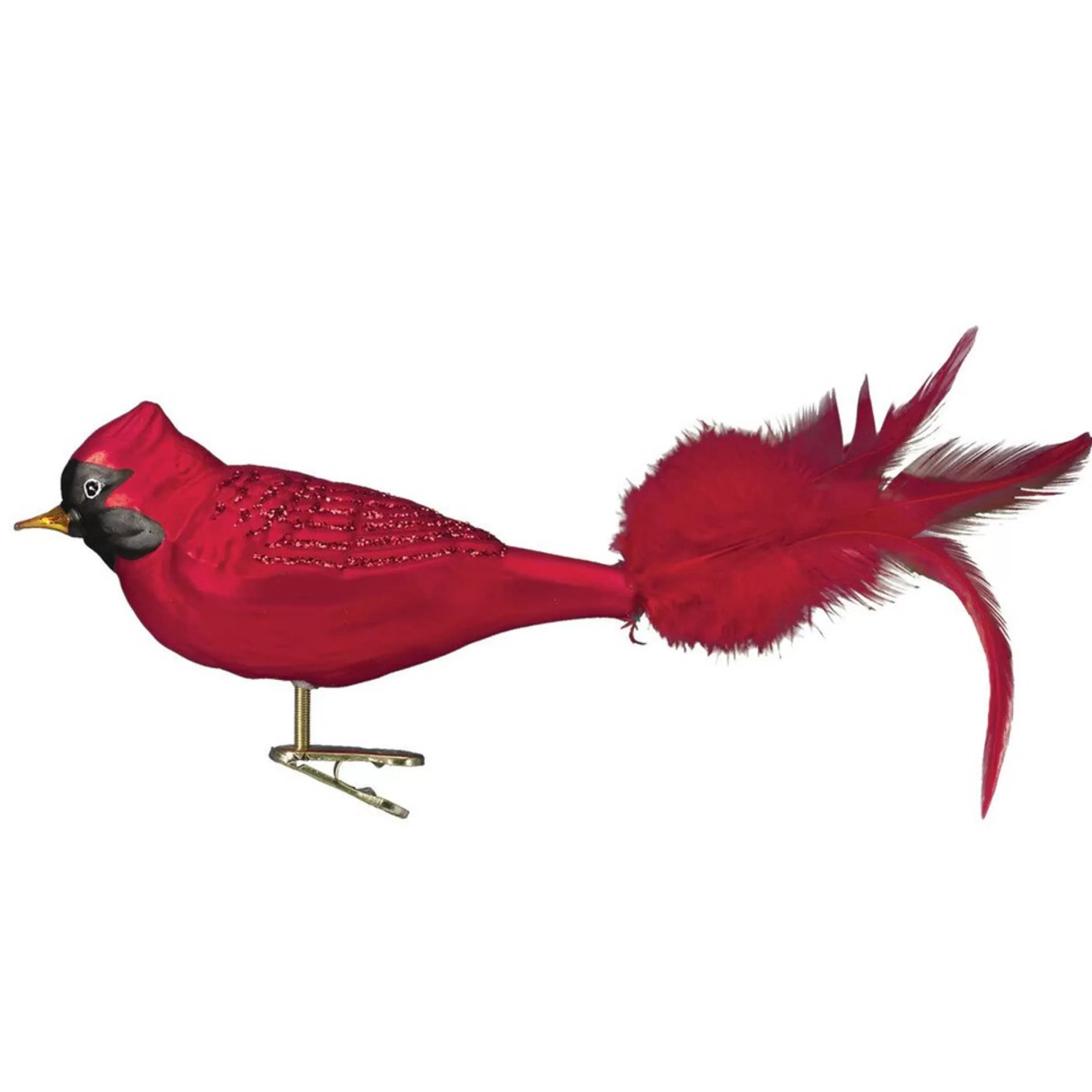 Old World Christmas Glass Glass Ornaments | Large Red Cardinal Glass Ornament - 22Cm