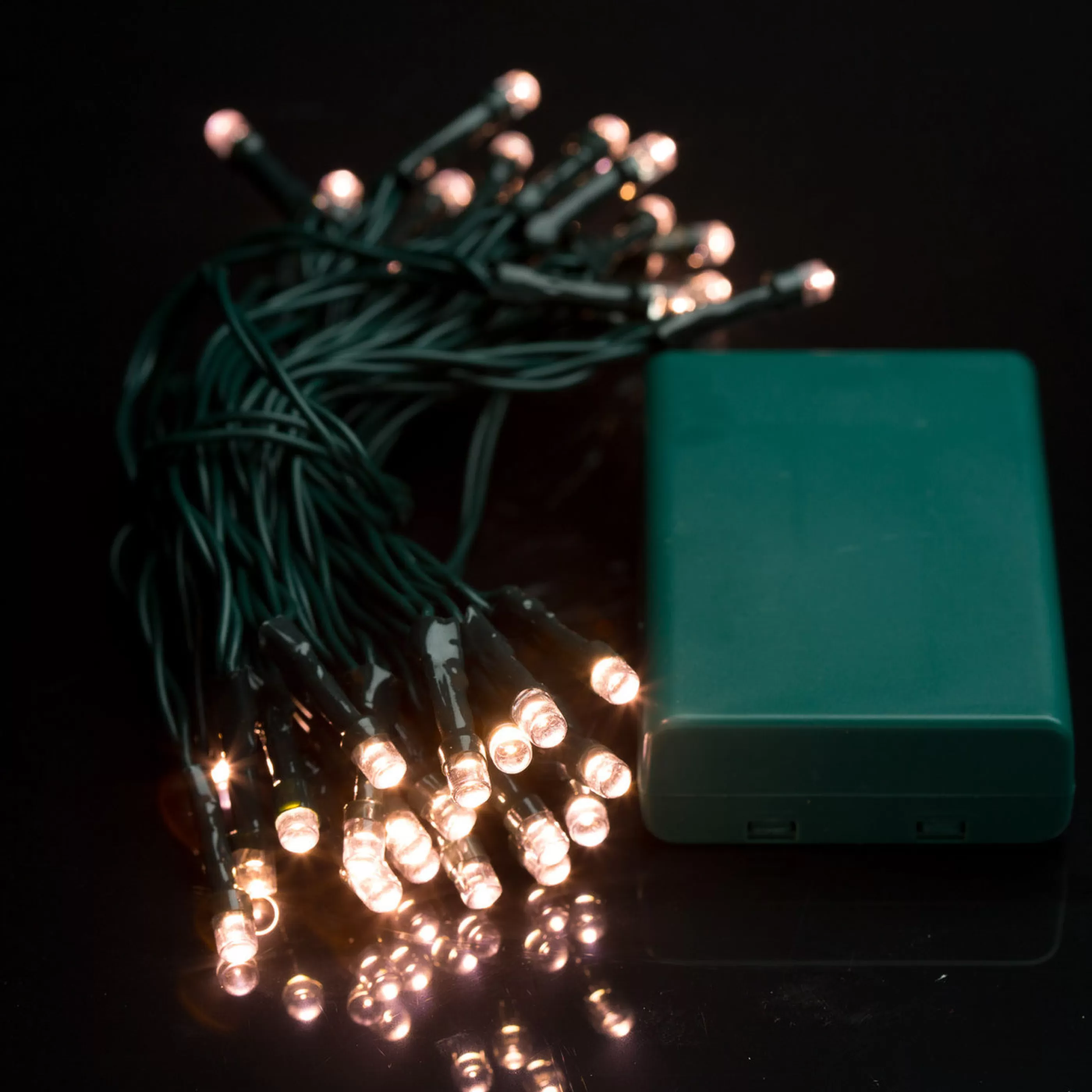 Store * Led Battery Operated Fairy Lights 40Pc - Warm White