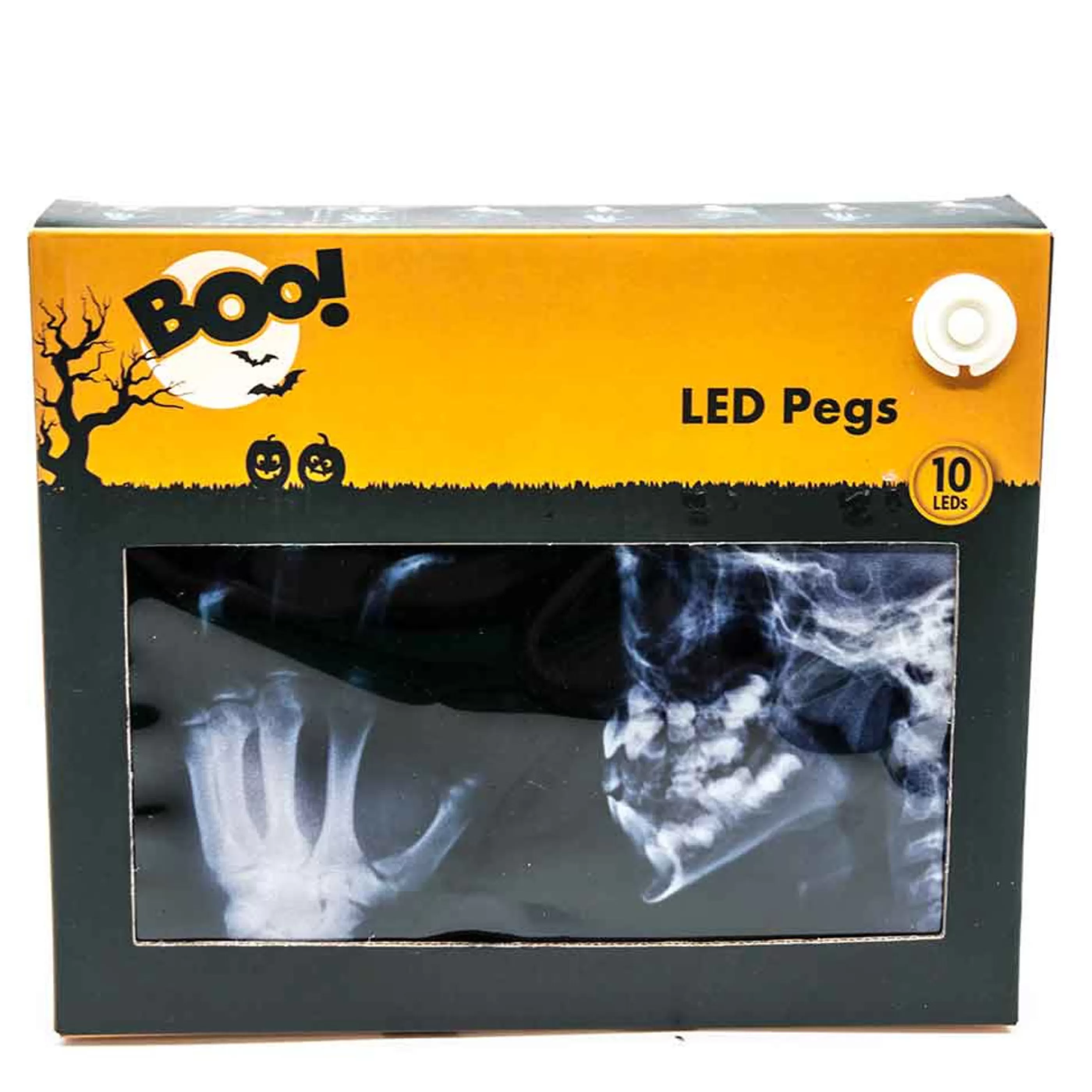 Cheap Witches of Halloween Led Light Up Pegs With X-Ray Images