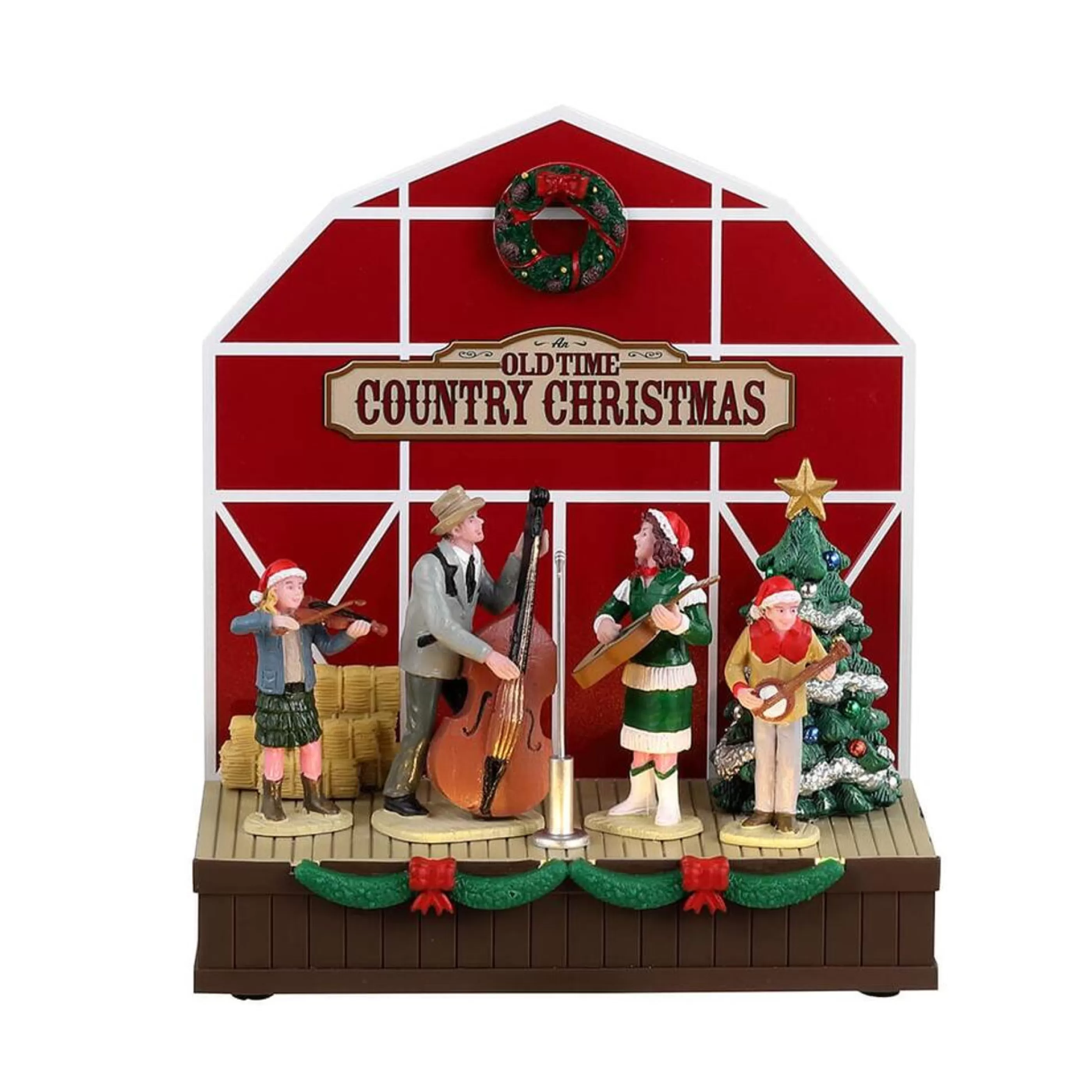 Lemax Christmas Shop Table Top Decorations | Lemax A Country Christmas - 17.5Cm