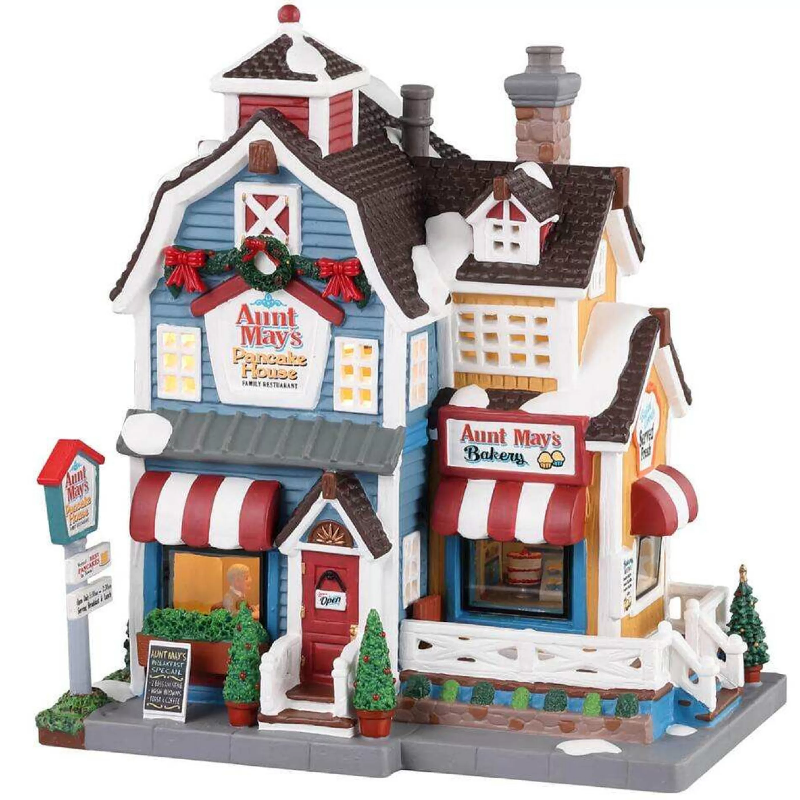 Online Lemax Christmas Shop Lemax Aunt Mays Pancake House - 11.9Cm