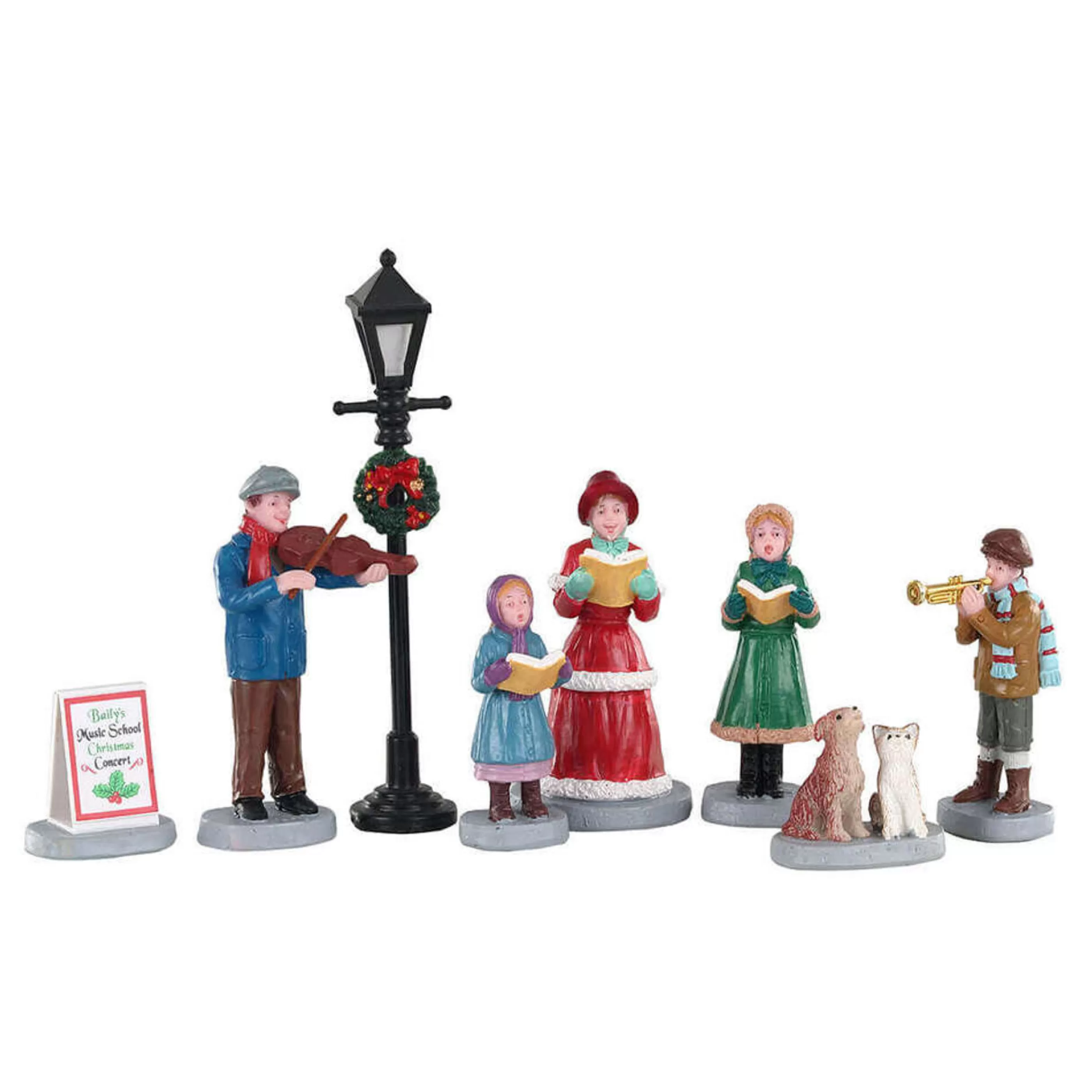 Fashion Lemax Christmas Shop Lemax Baily's Music School Carolers - 10Cm