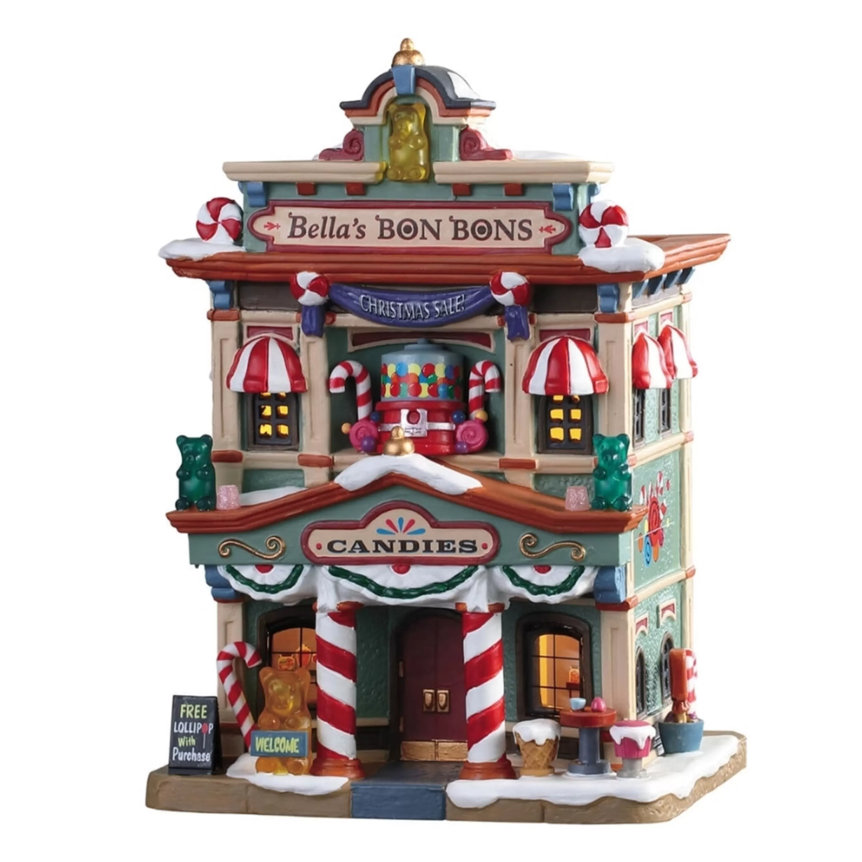 Lemax Christmas Shop Gingerbread Candy Christmas | Lemax Bella's Bon Bons