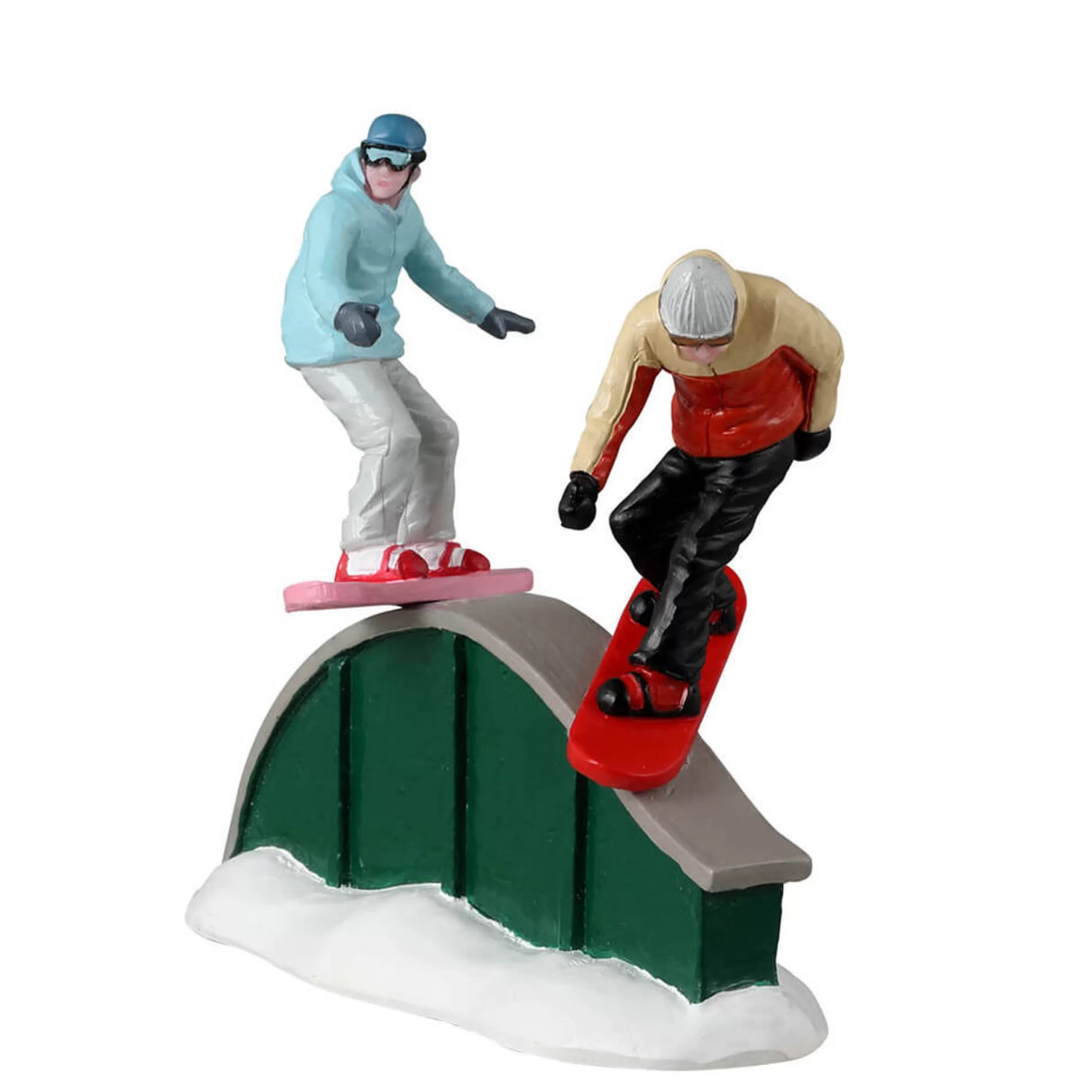 Cheap Lemax Christmas Shop Lemax Boarding Fun - 9.3Cm